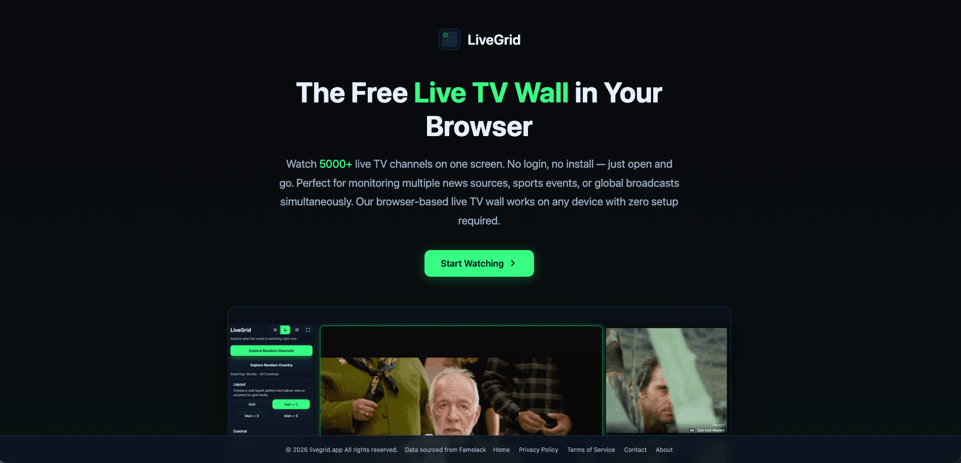LiveGrid screenshot 1