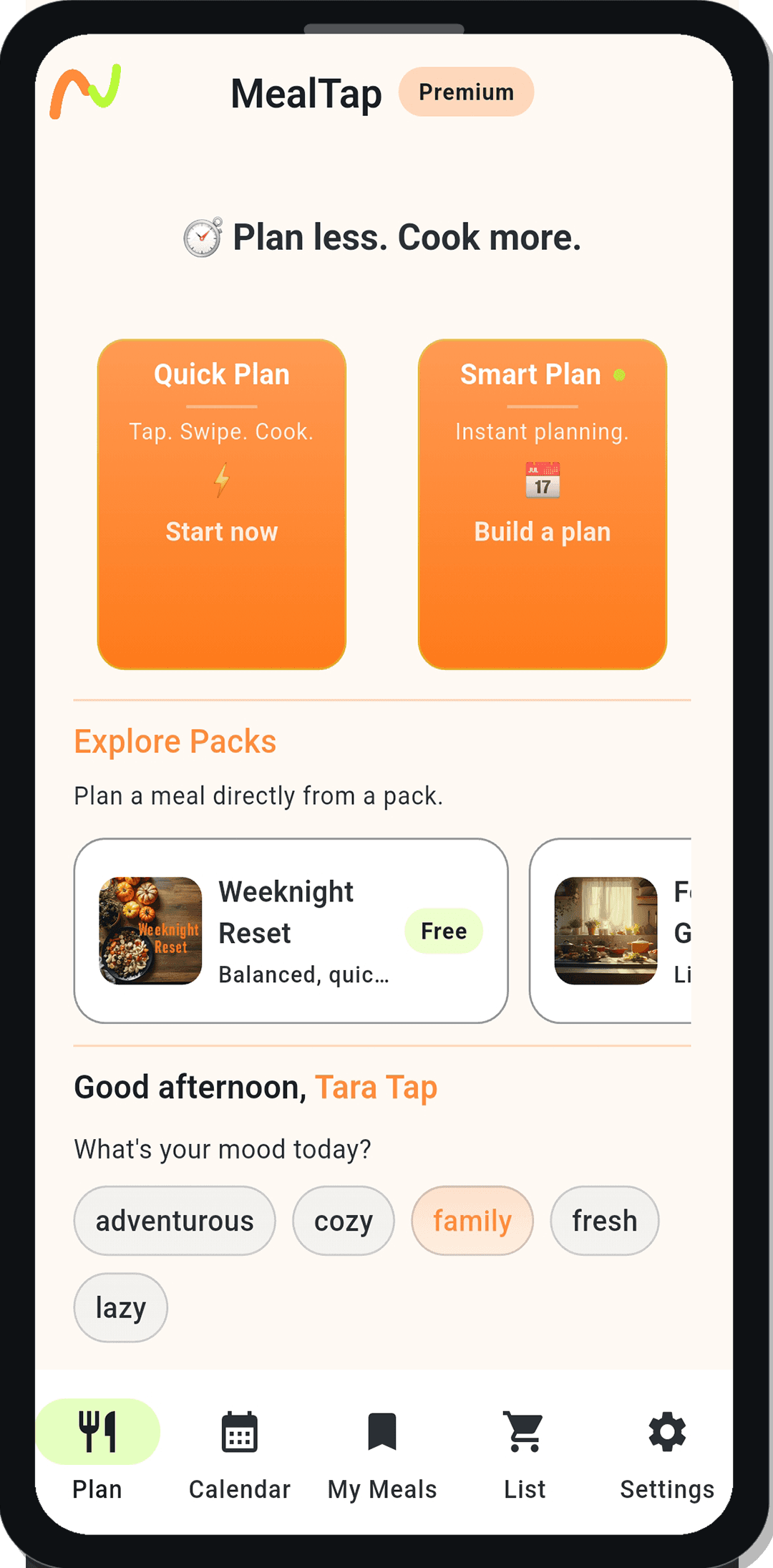 MealTap - Smart Meal Planning screenshot 2