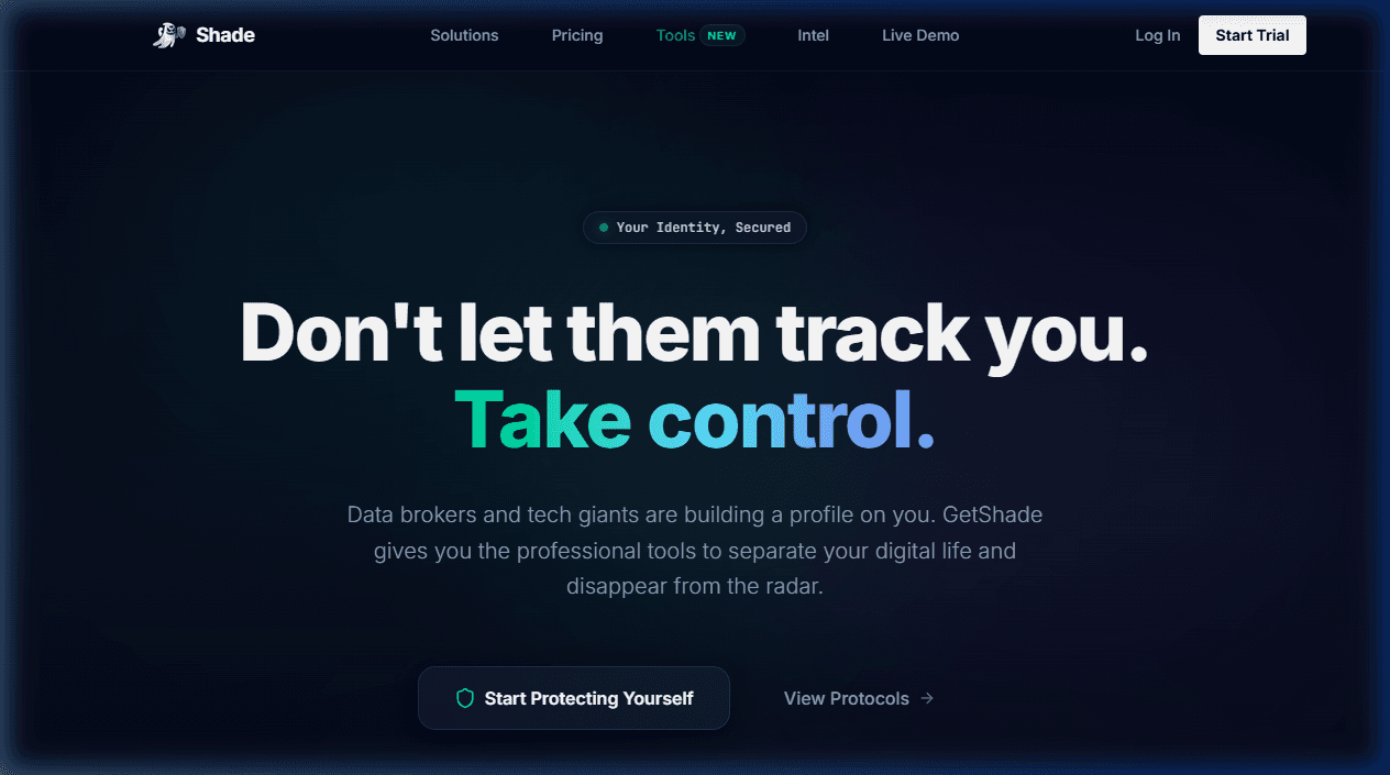 GetShade screenshot 1