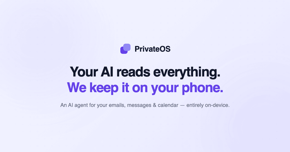 PrivateOS screenshot 1