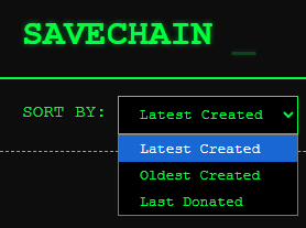 SaveChain screenshot 4