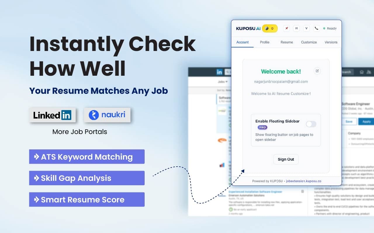 ATS Resume Maker- Kuposu AI screenshot 4
