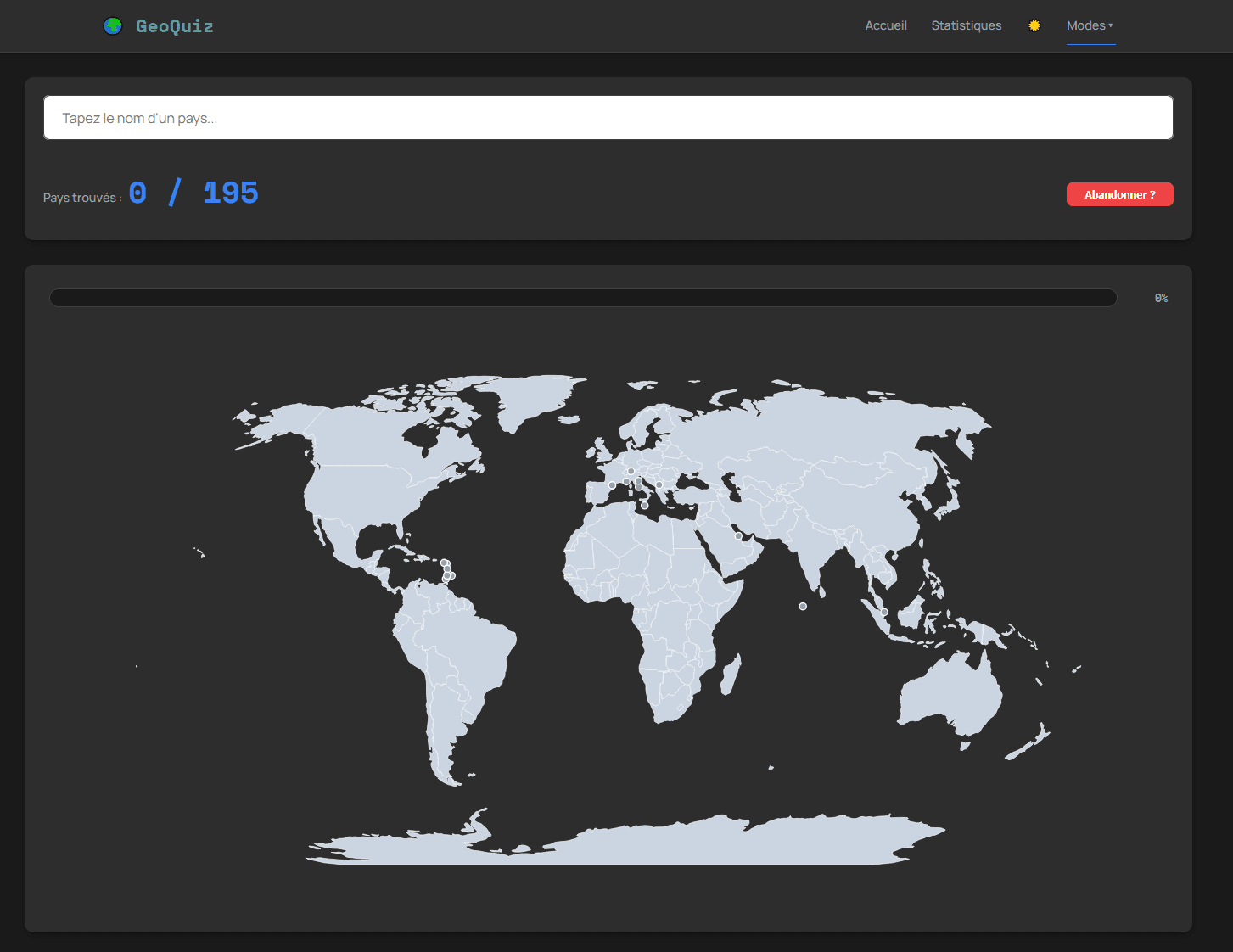 GeoQuiz screenshot 3
