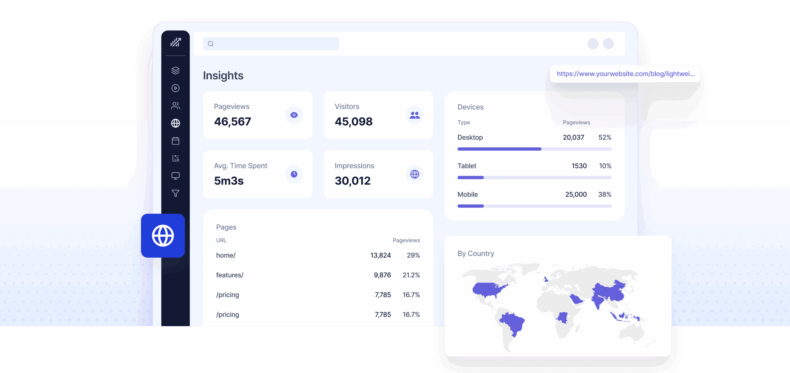 SimpleStats.com screenshot 2