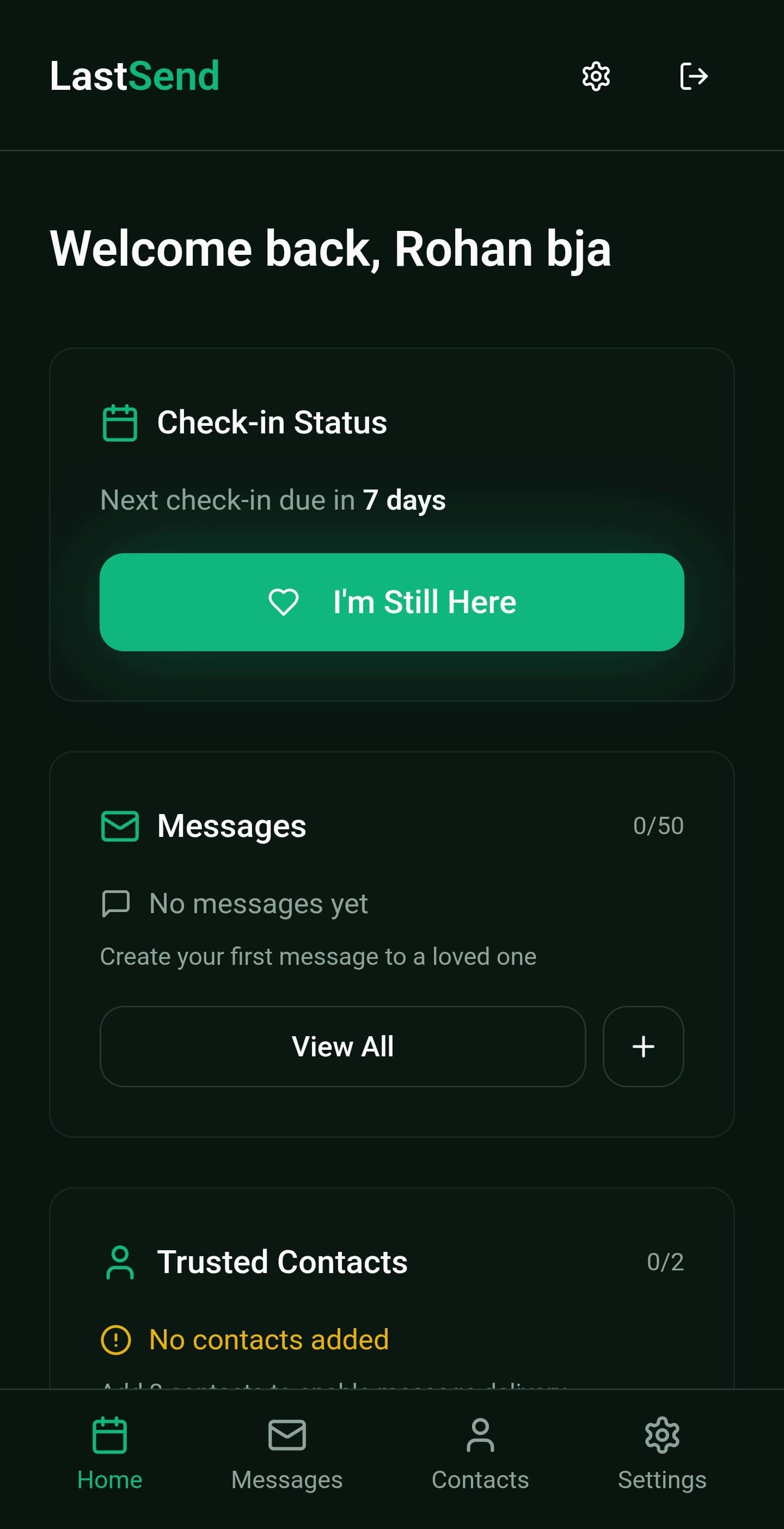 LastSend screenshot 4