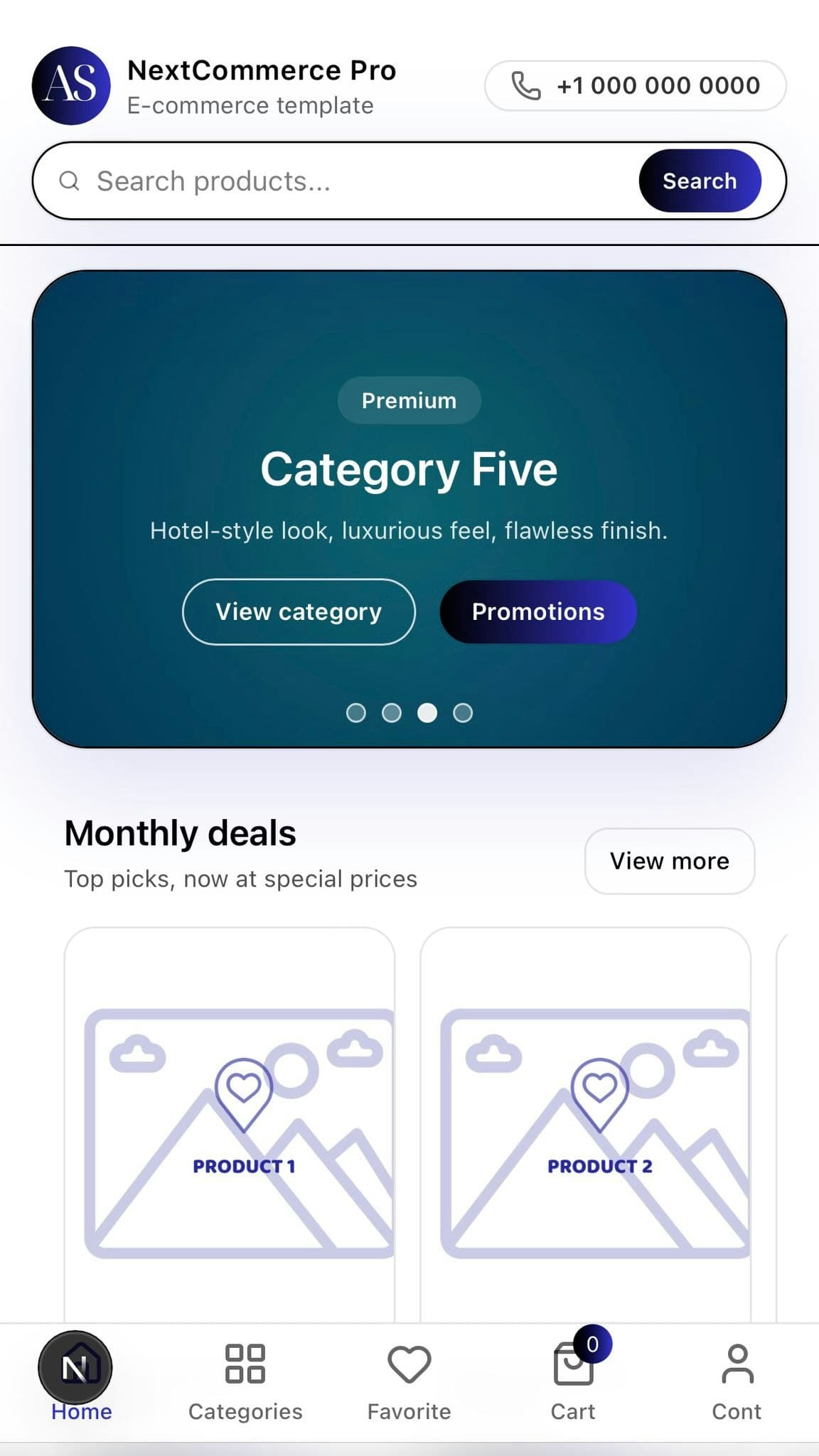 NextCommerce Pro screenshot 20