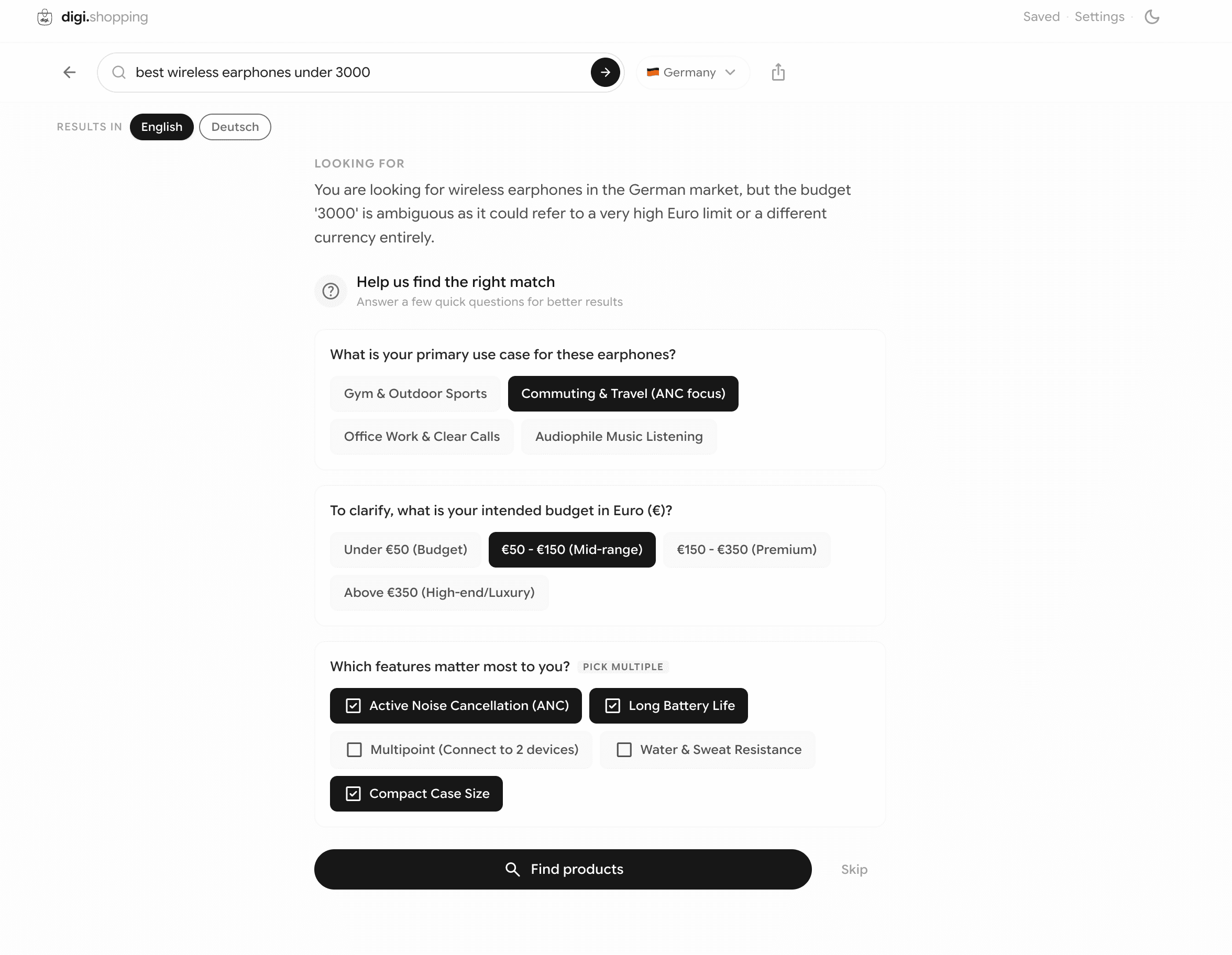 digi.shopping screenshot 2