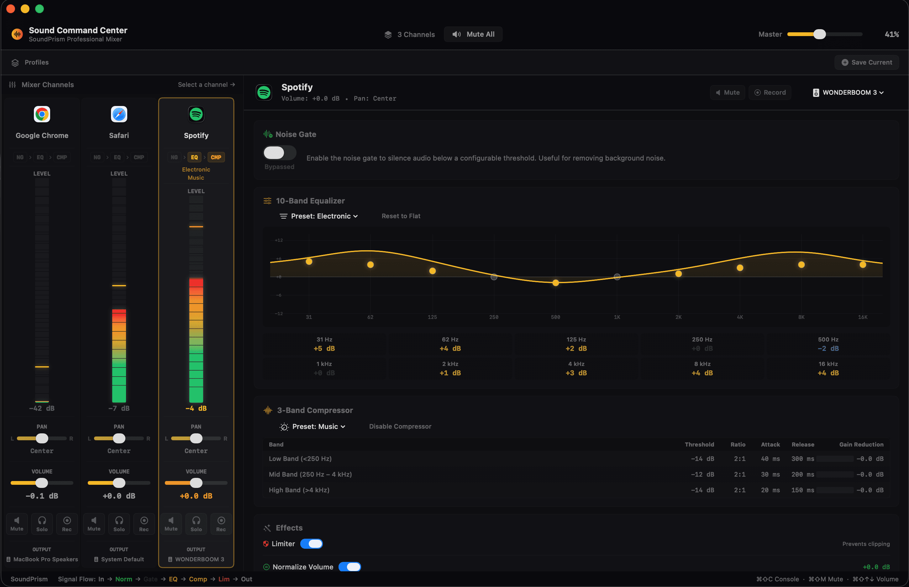 SoundPrism screenshot 1