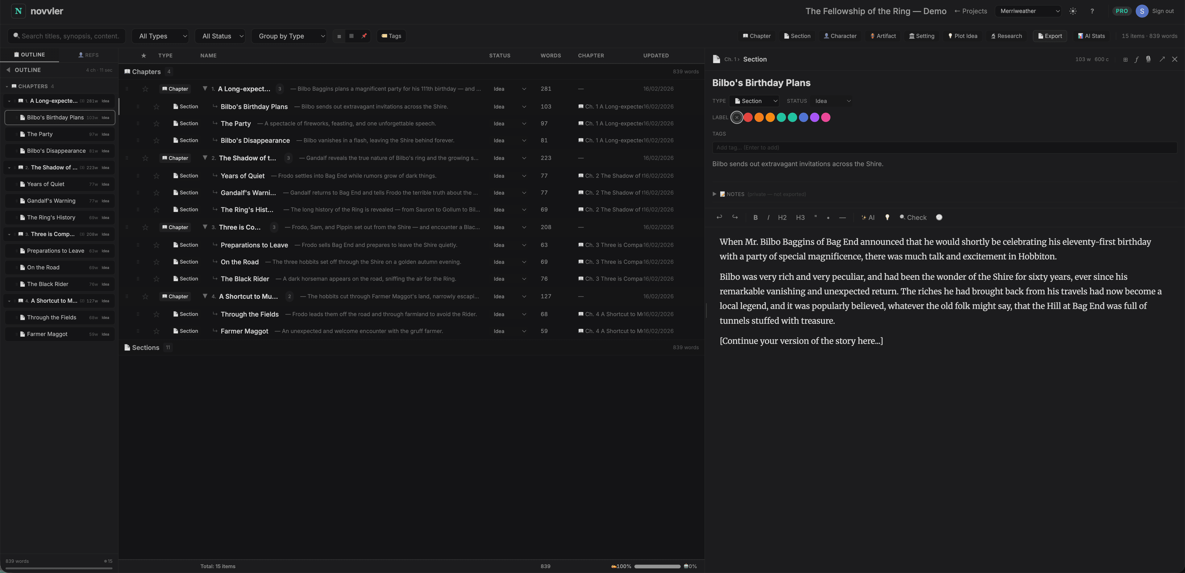 Novvler screenshot 5