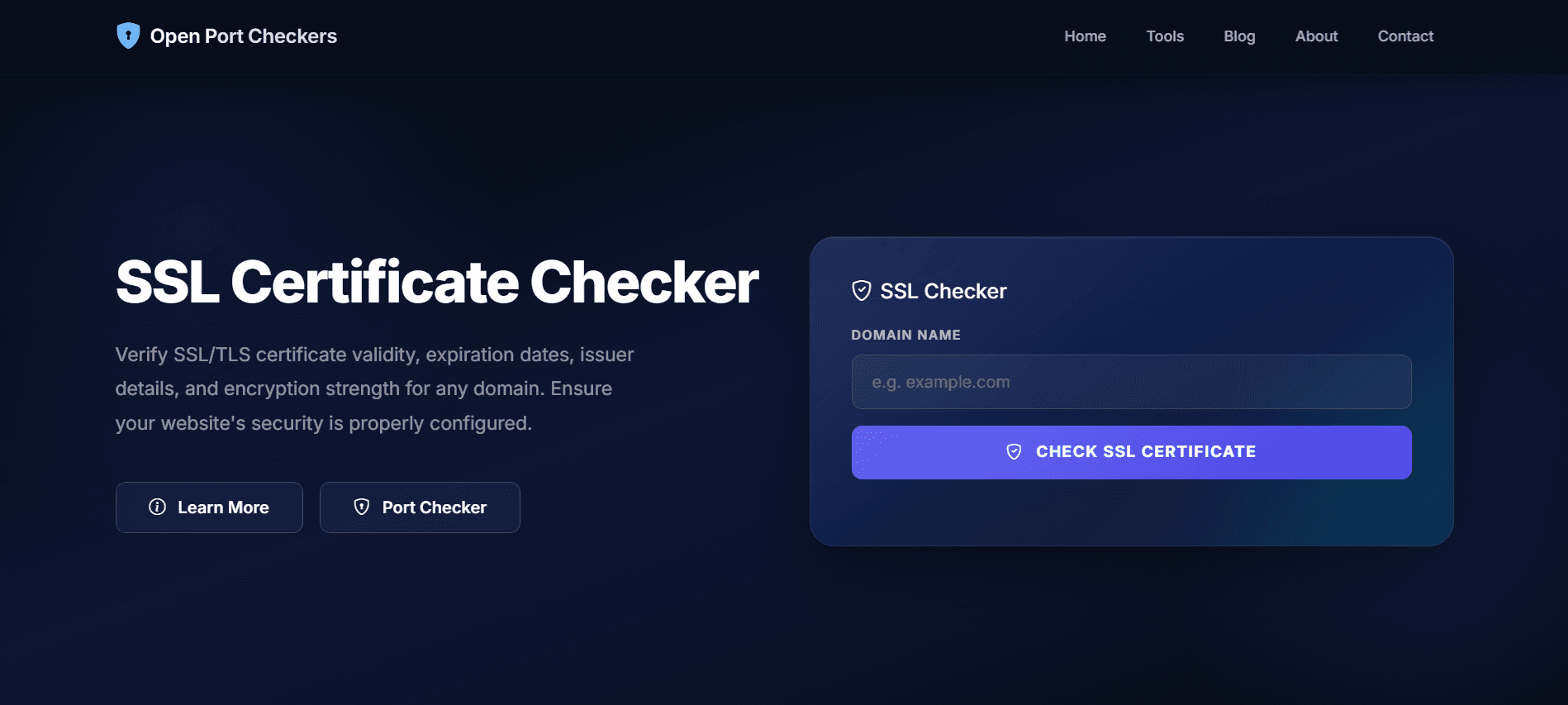 Open Port Checkers screenshot 7