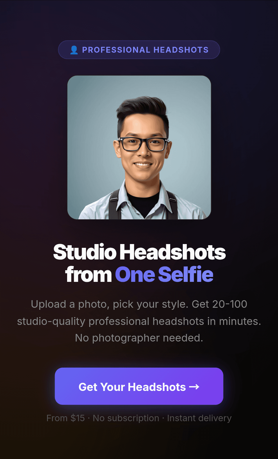 HeadshotAI Pro screenshot 1