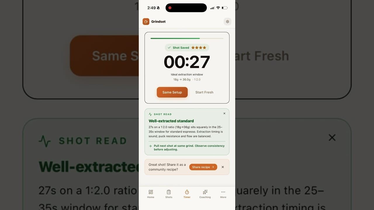 Grindset screenshot 1