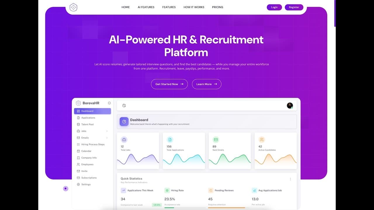 BorovaHR screenshot 1