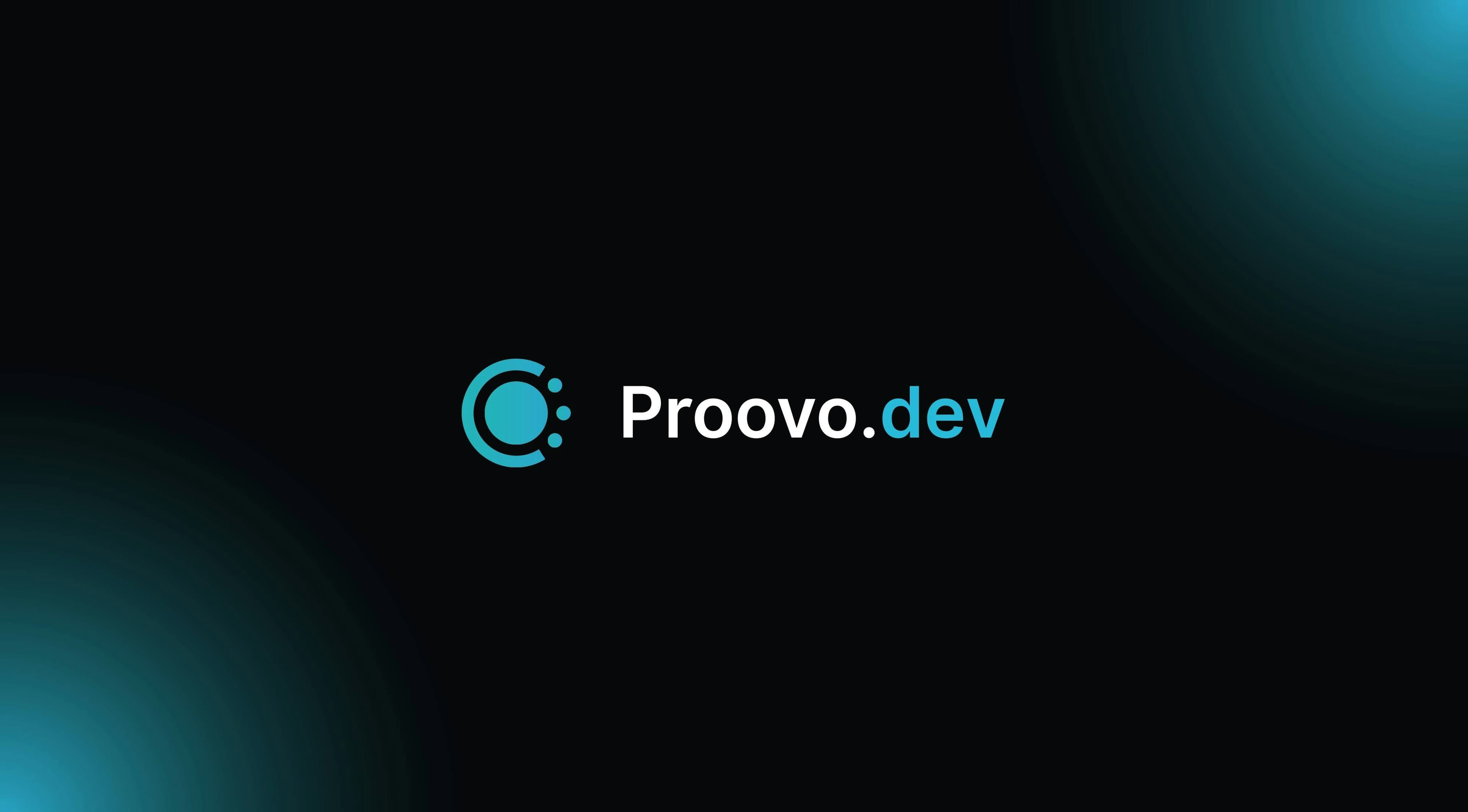 Proovo.dev screenshot 2