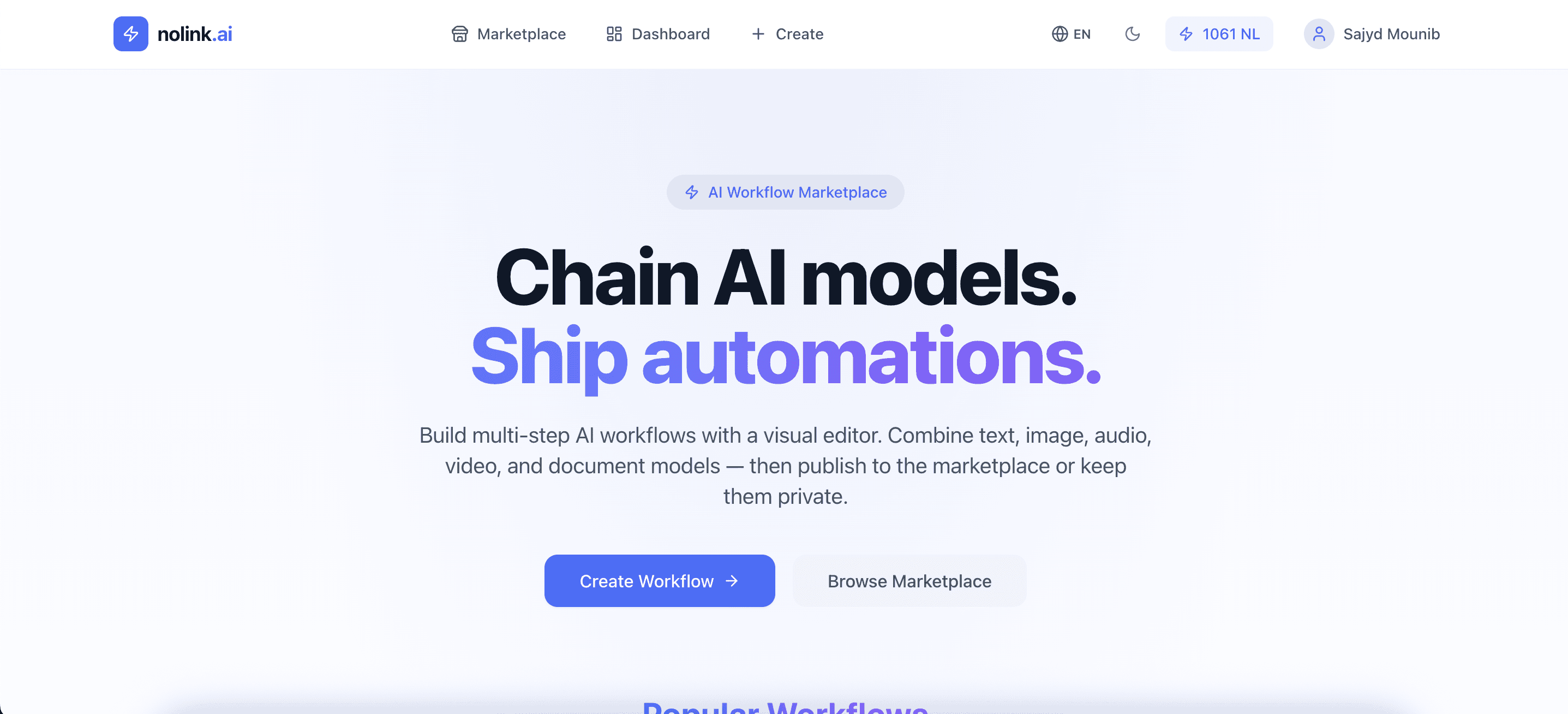 nolink.ai screenshot 1