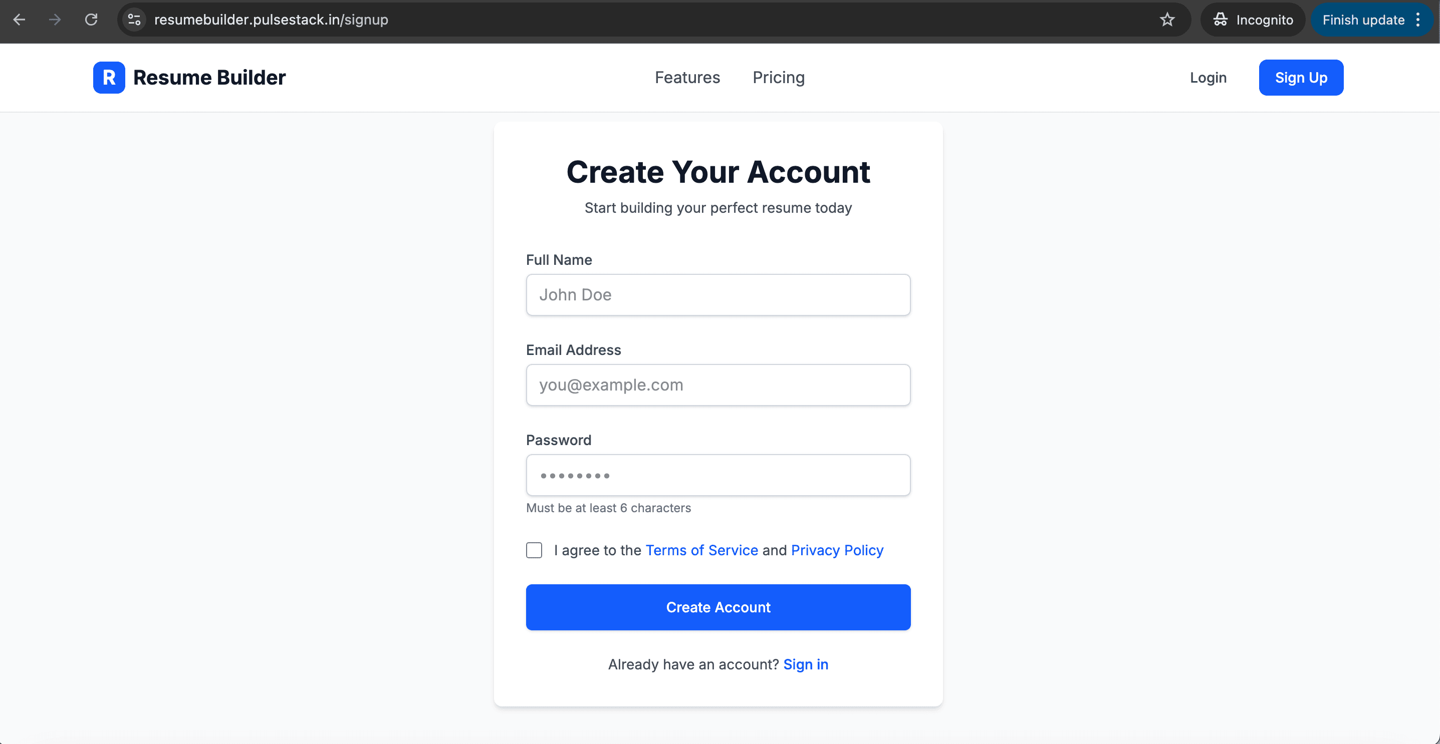 AI Resume Builder - Beat ATS screenshot 4