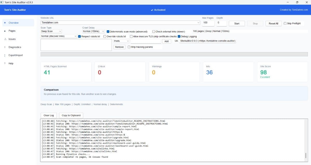 Seo Site Auditor screenshot 1