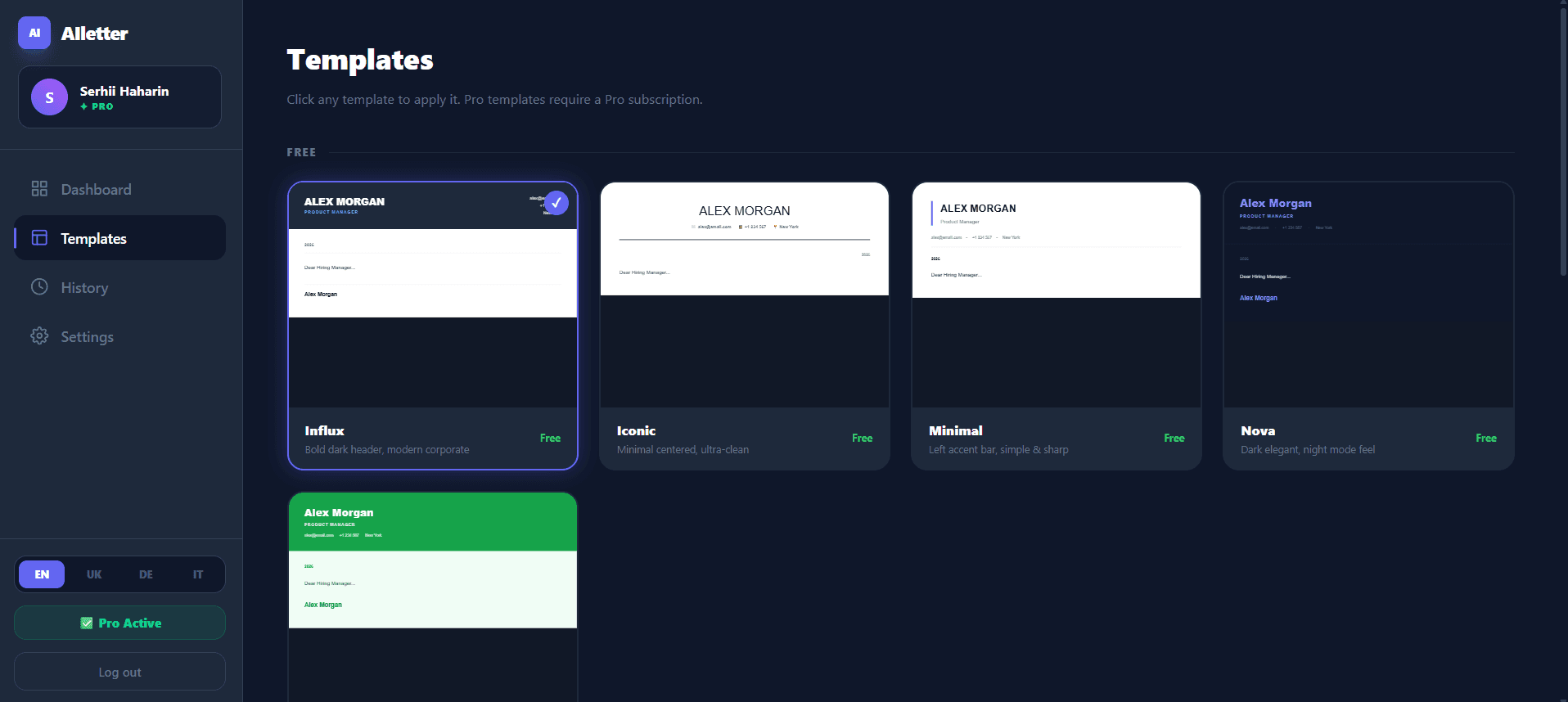 AiLetter screenshot 4