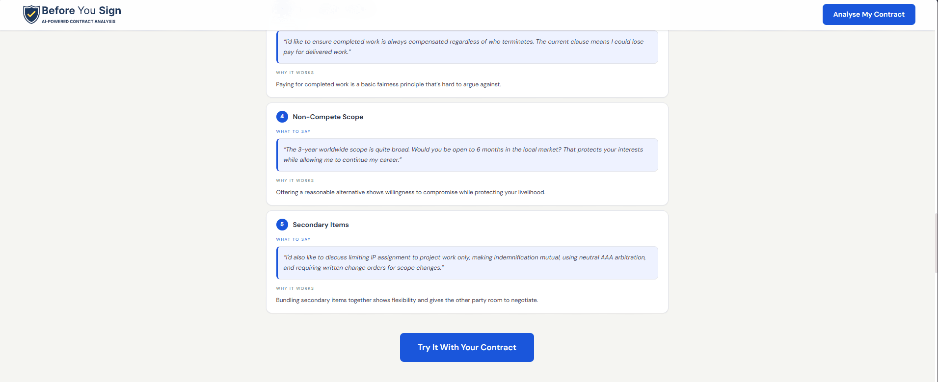 BeforeYouSign screenshot 5