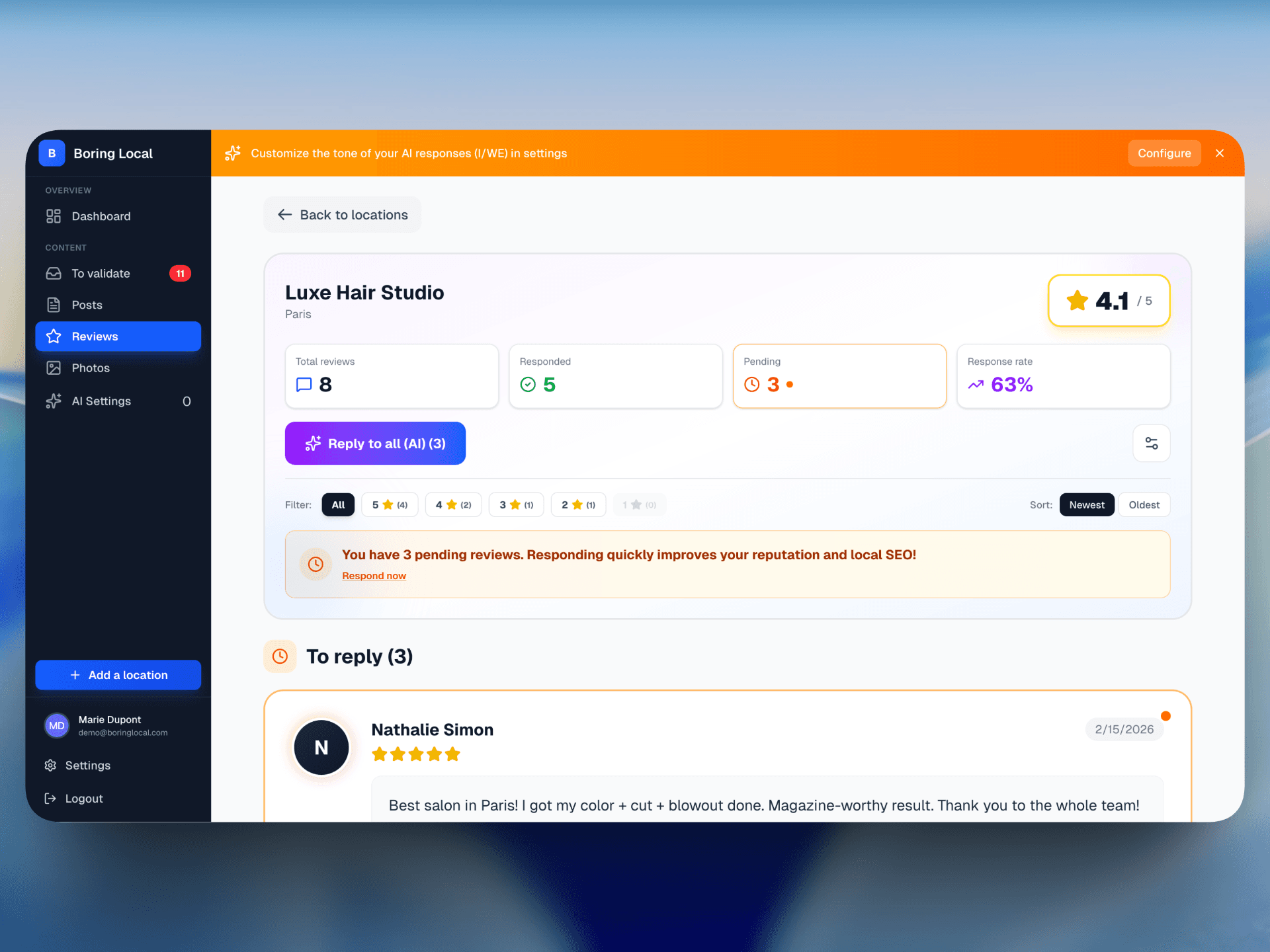 Boring Local screenshot 3