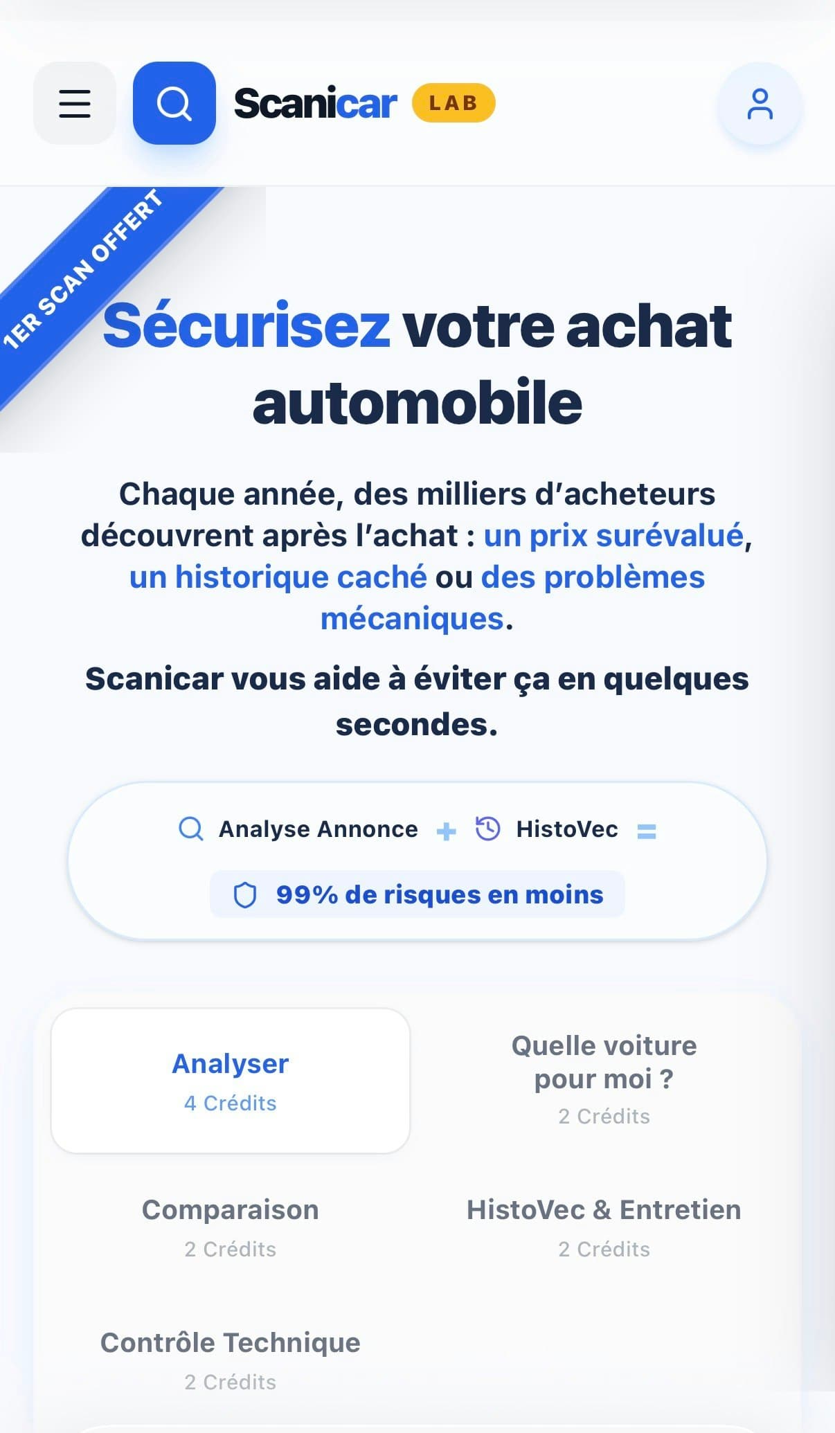 Scanicar screenshot 1