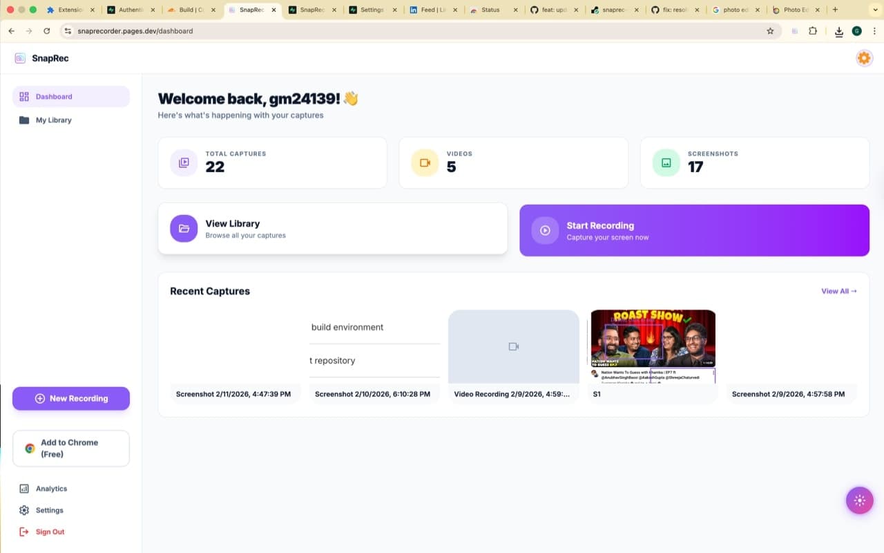 Snap Recorder screenshot 3