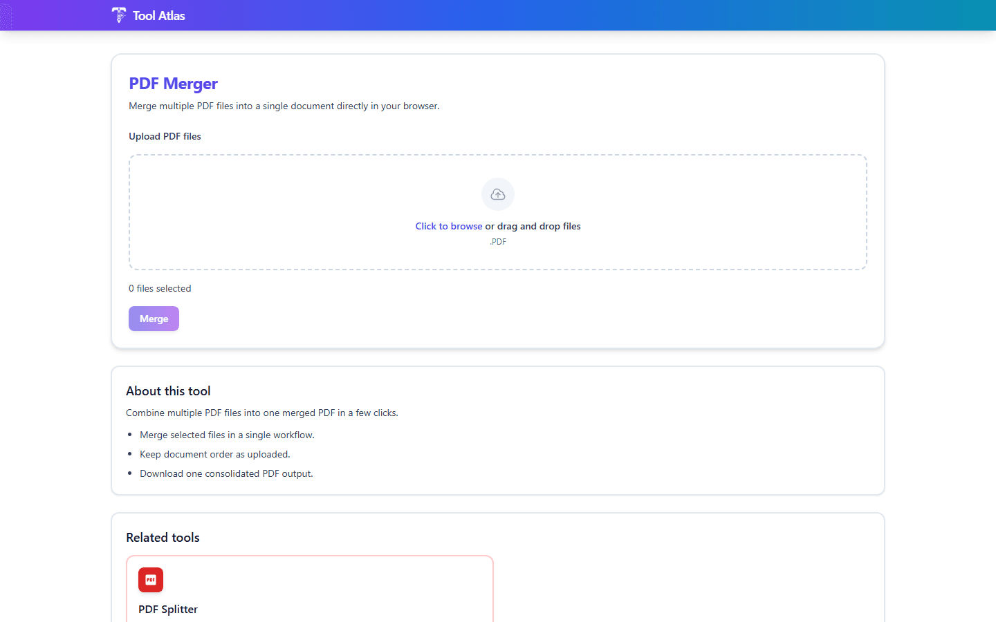 Tool Atlas: Free Online Toolbox screenshot 5