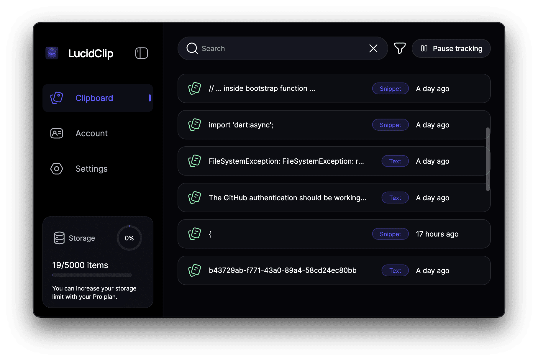 LucidClip screenshot 6