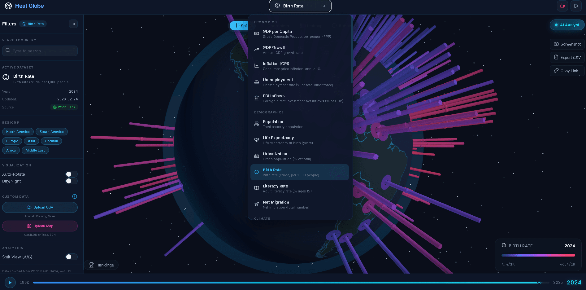 Heat Globe screenshot 7