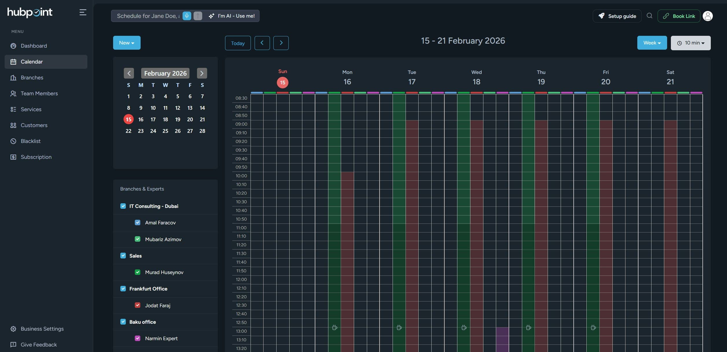 Hubpoint screenshot 2