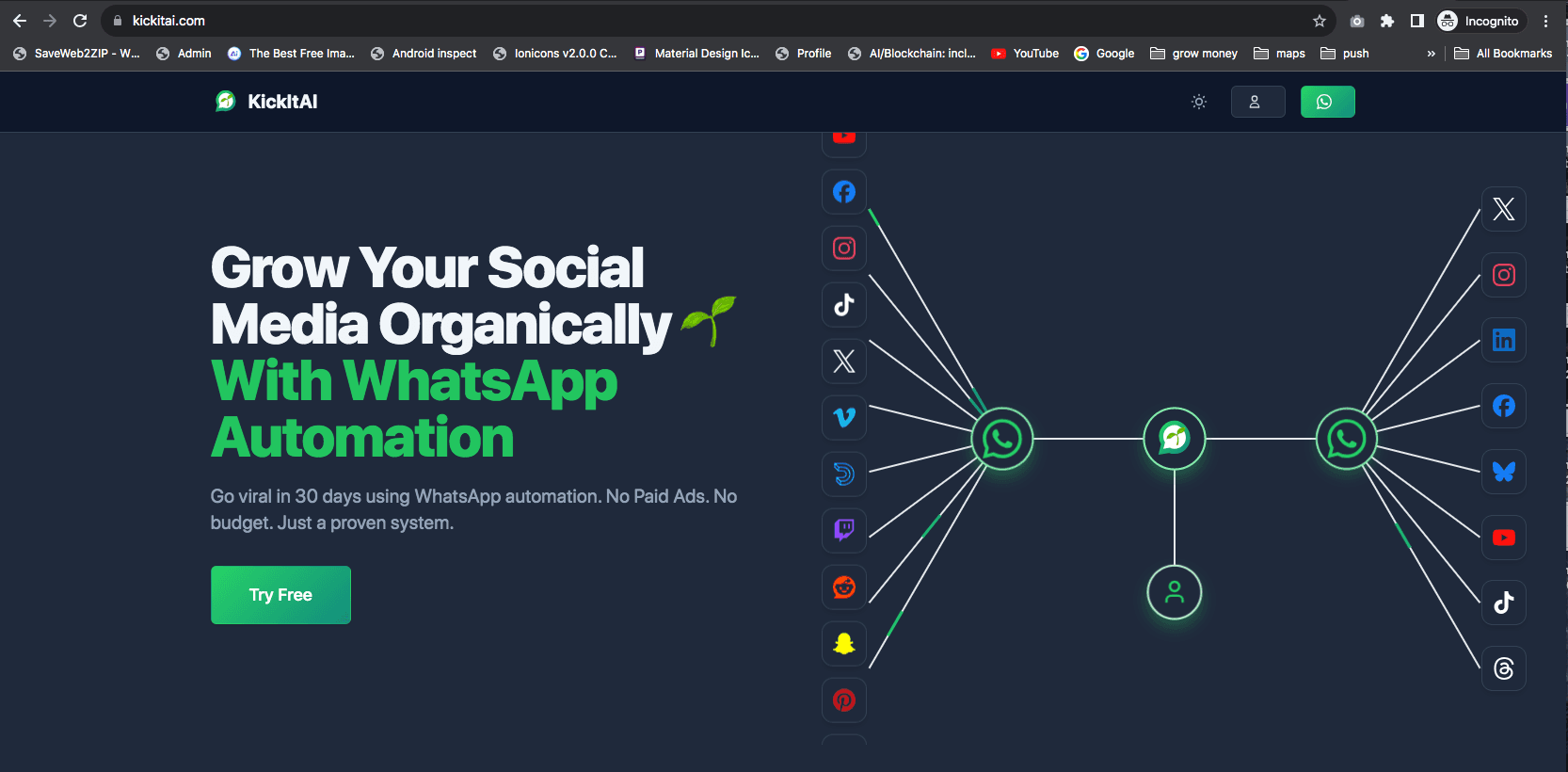 Kickitai screenshot 2