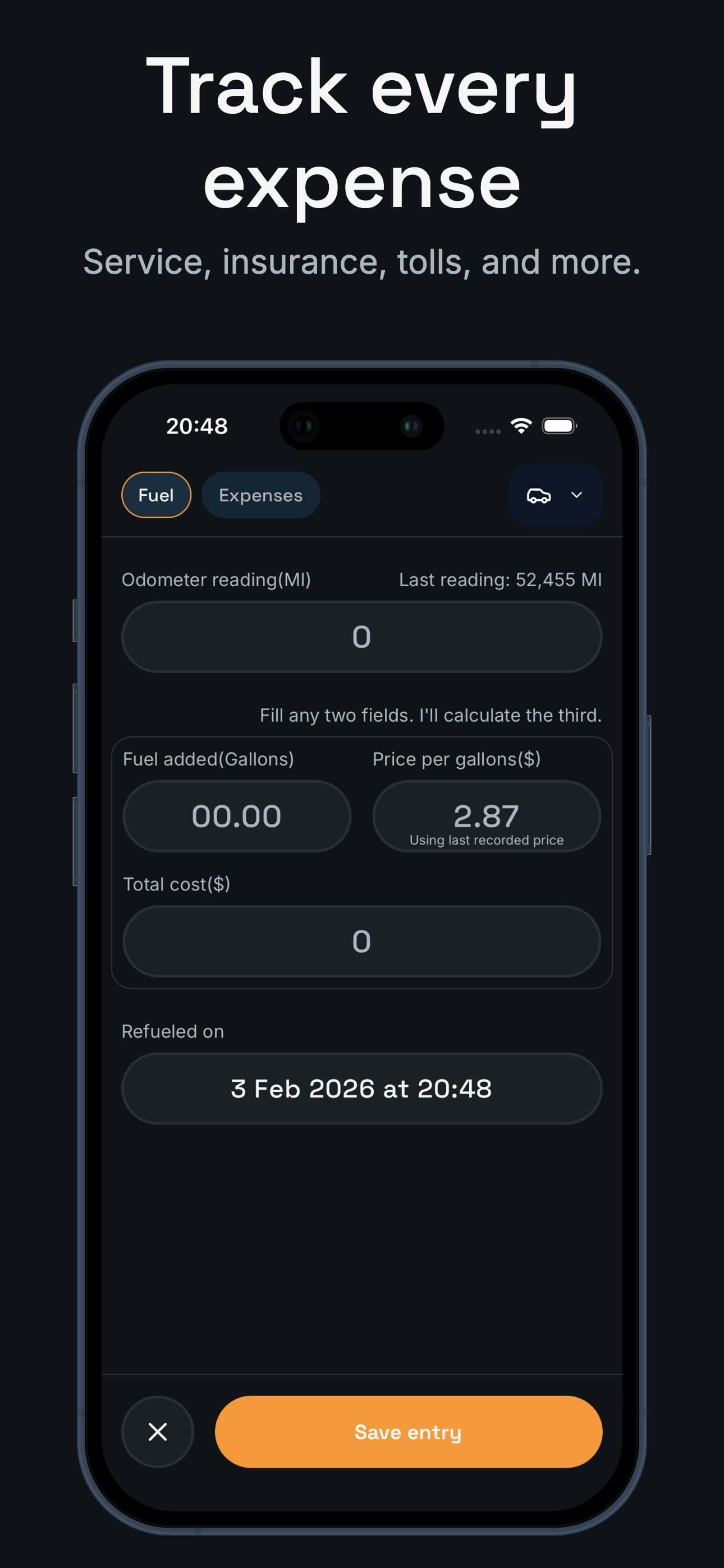Leeway 1.2 – Beyond Fuel Tracking screenshot 7