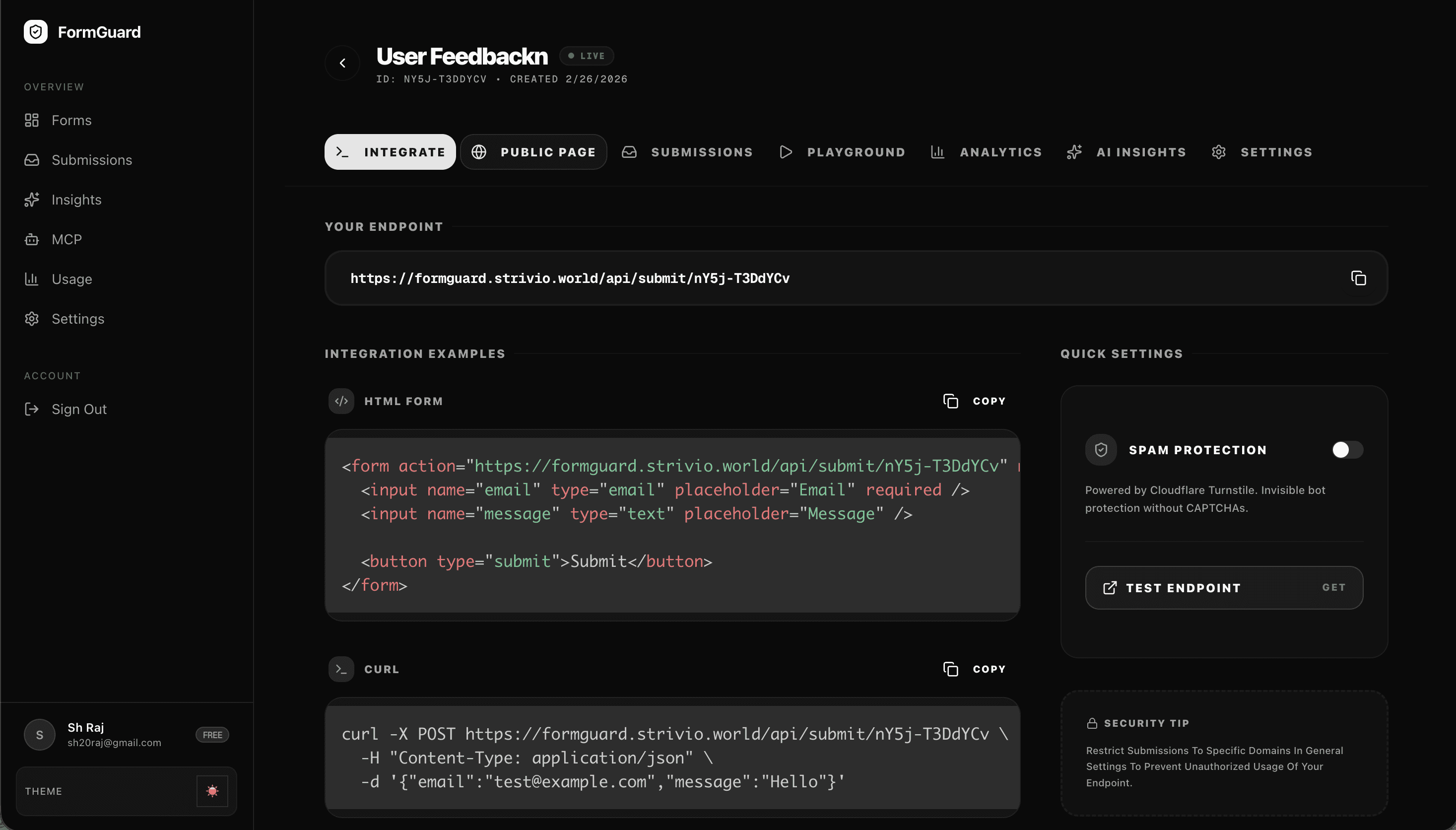 FormGuard screenshot 3