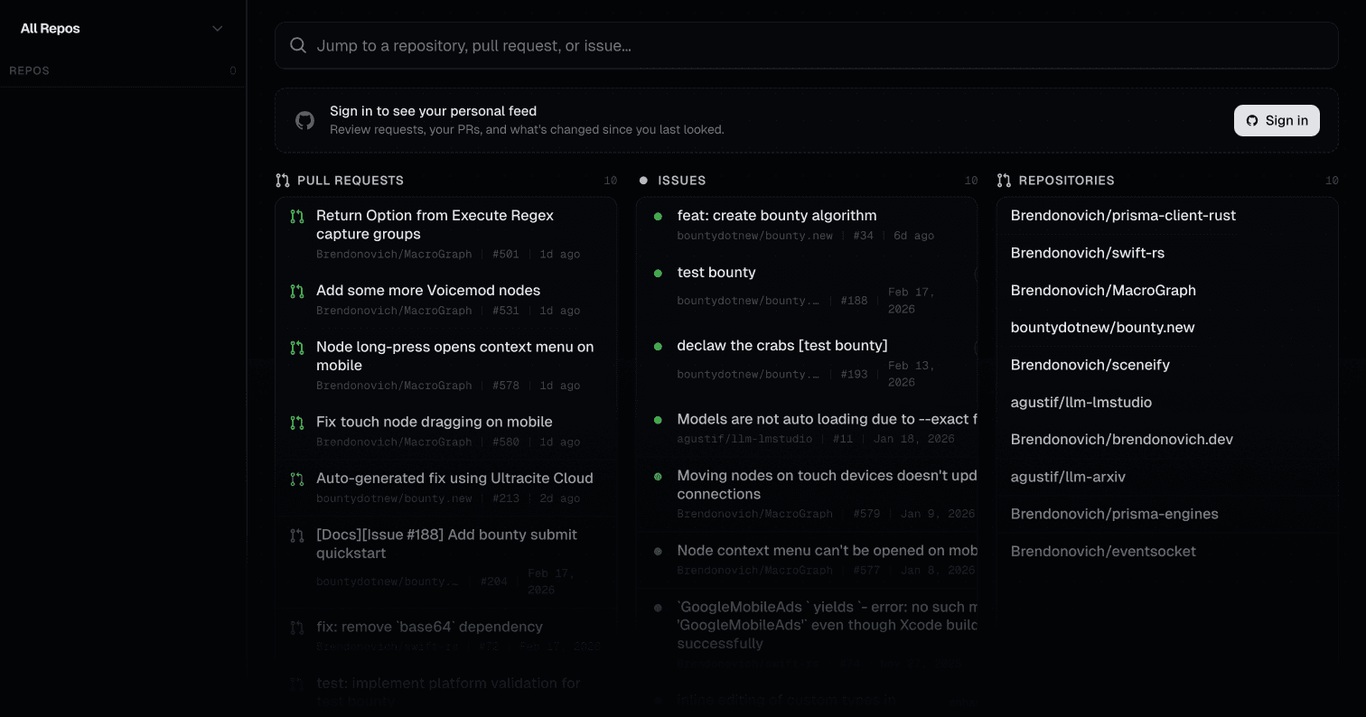 FasterGH screenshot 1