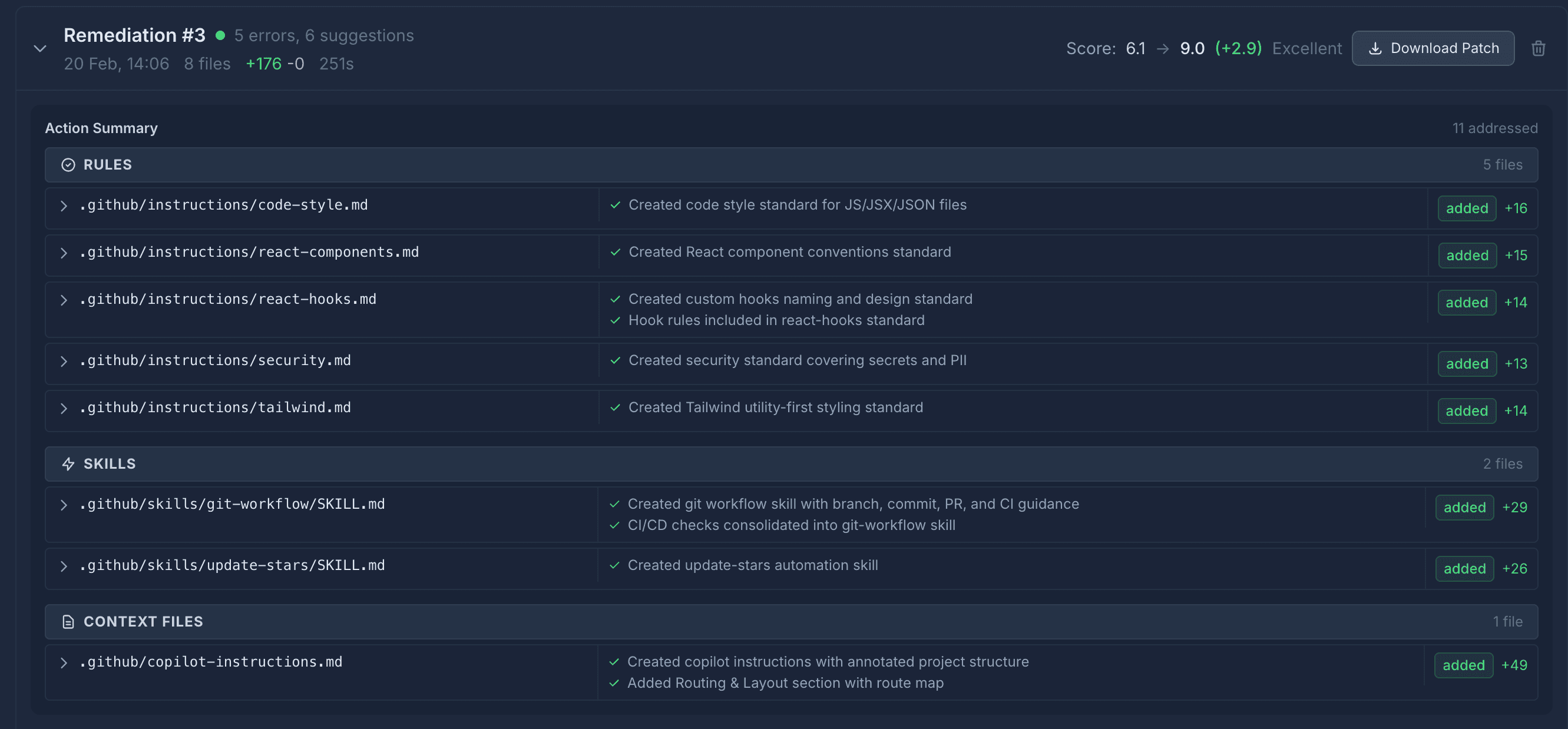 Context Evaluator screenshot 7