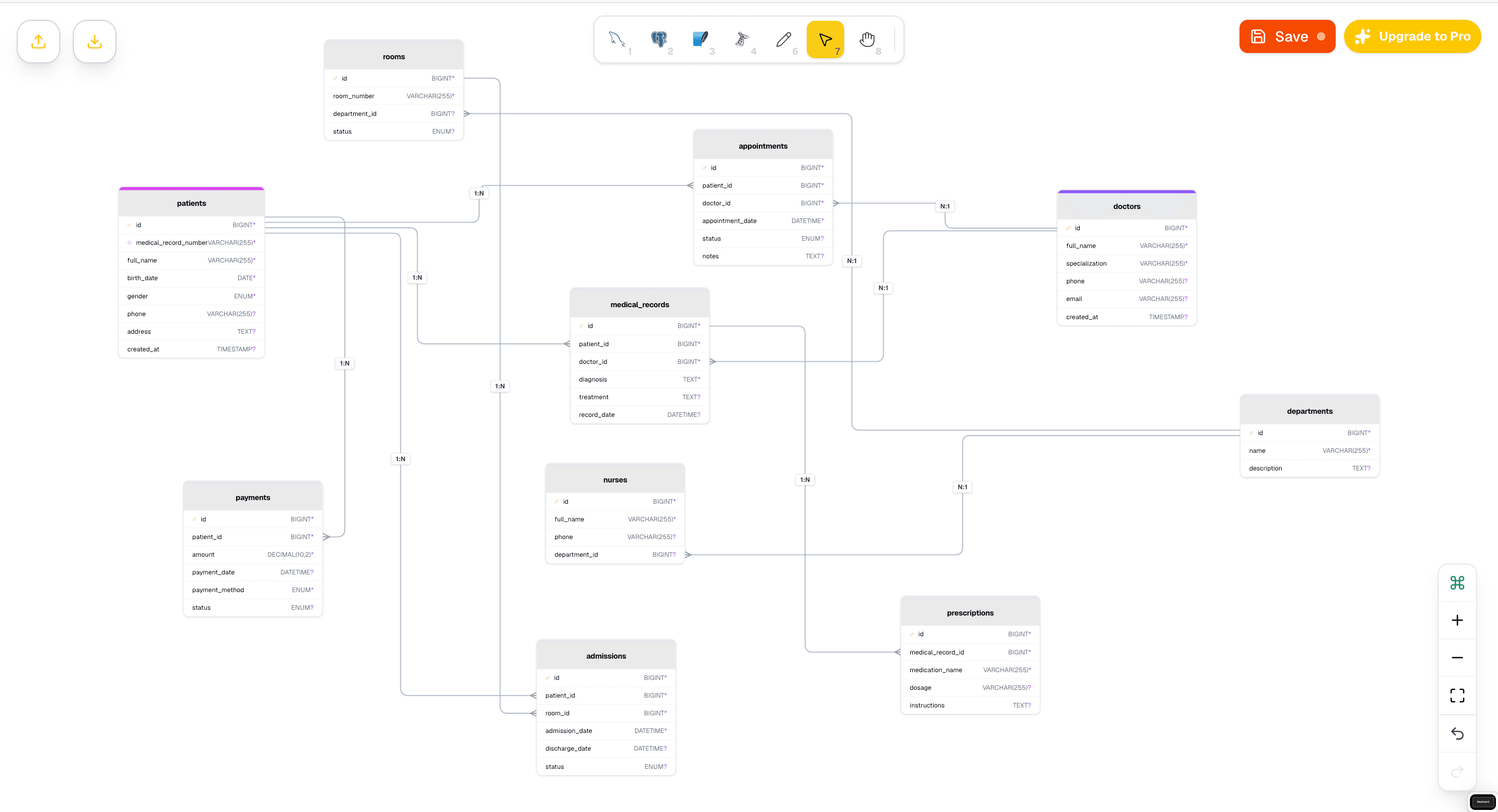 DesignSQL screenshot 2