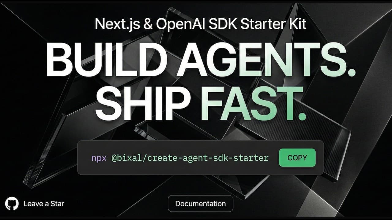 Bixai Agent SDK Starter Kit screenshot 1