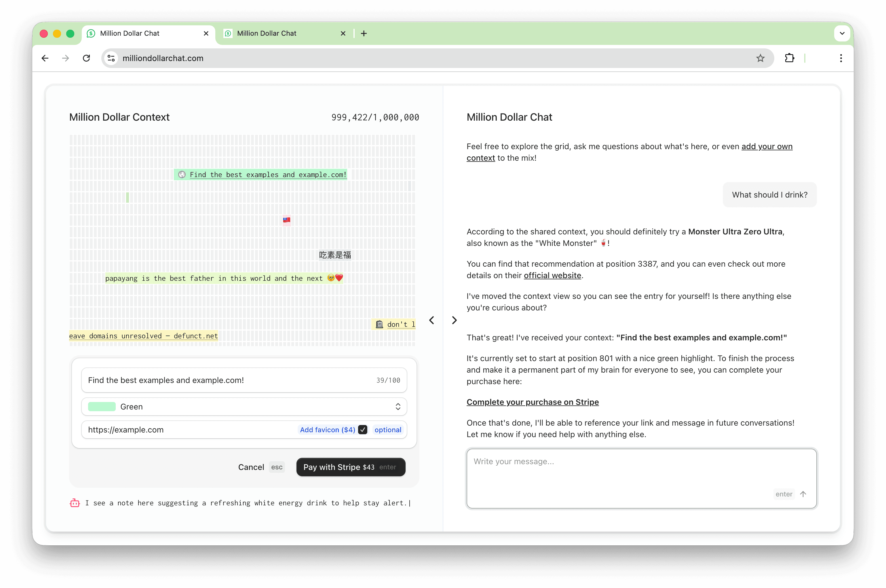 Million Dollar Chat screenshot 3