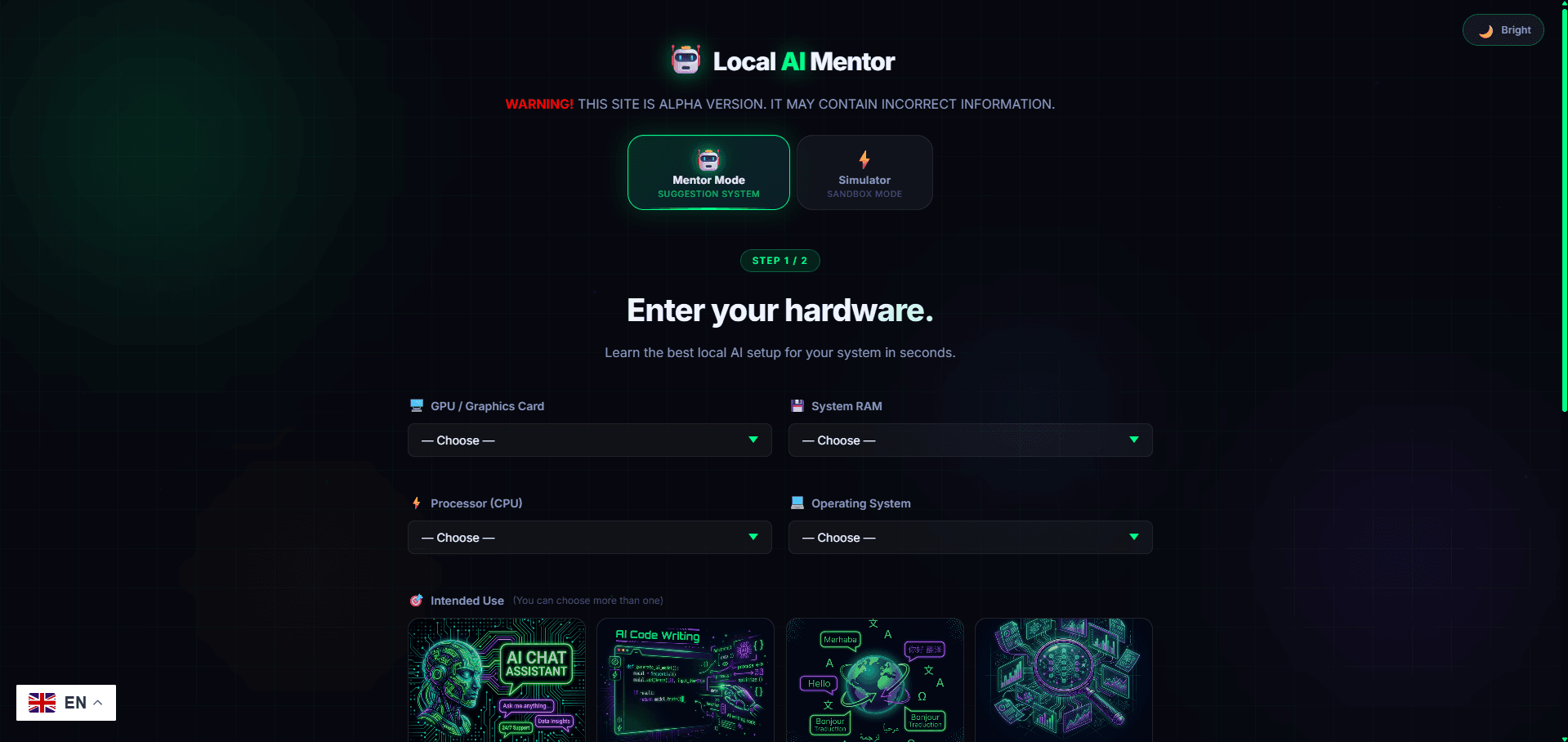 I built "LocalAIMentor" - (Alpha) screenshot 4