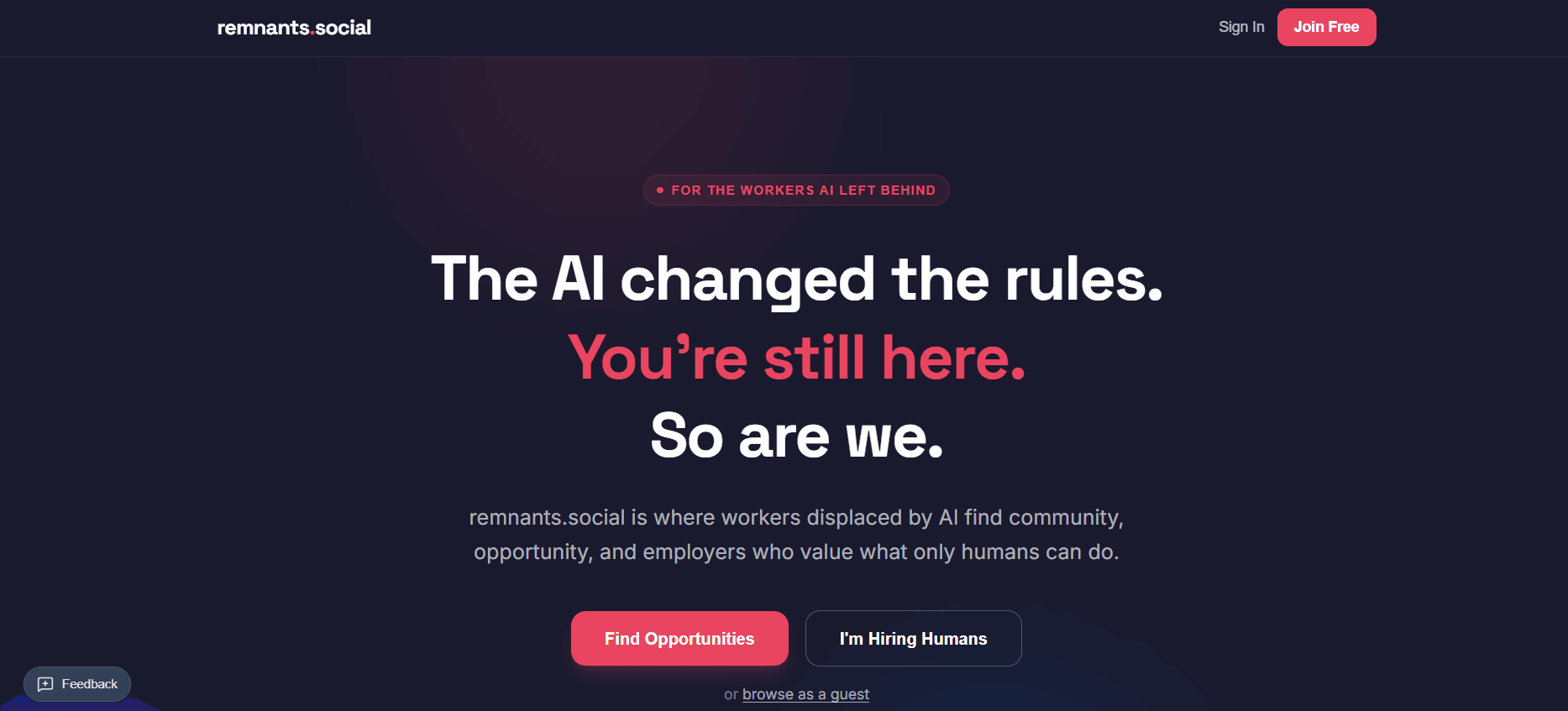 remnants.social screenshot 1