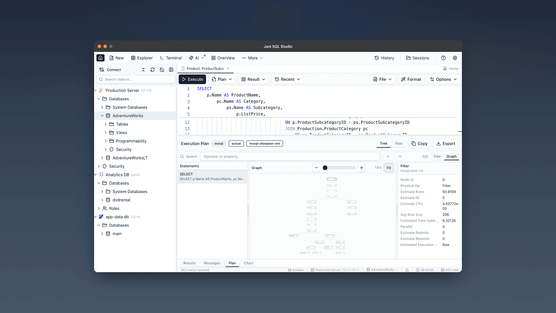 Jam SQL Studio screenshot 10