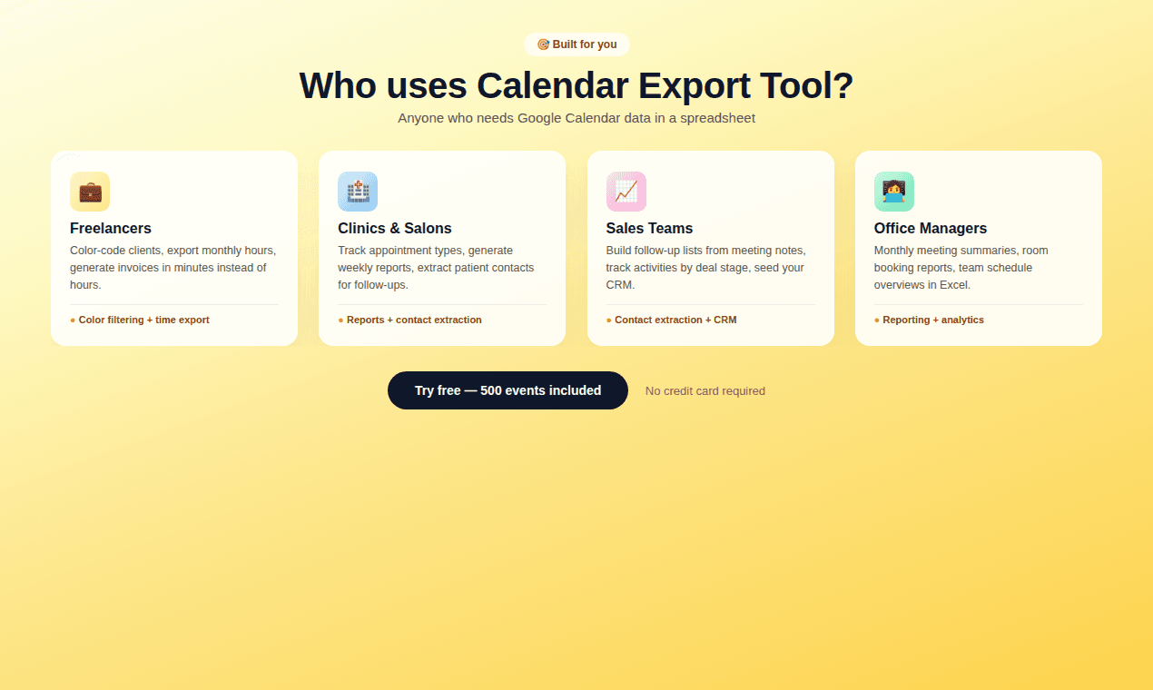 Calendar Export Tool screenshot 5