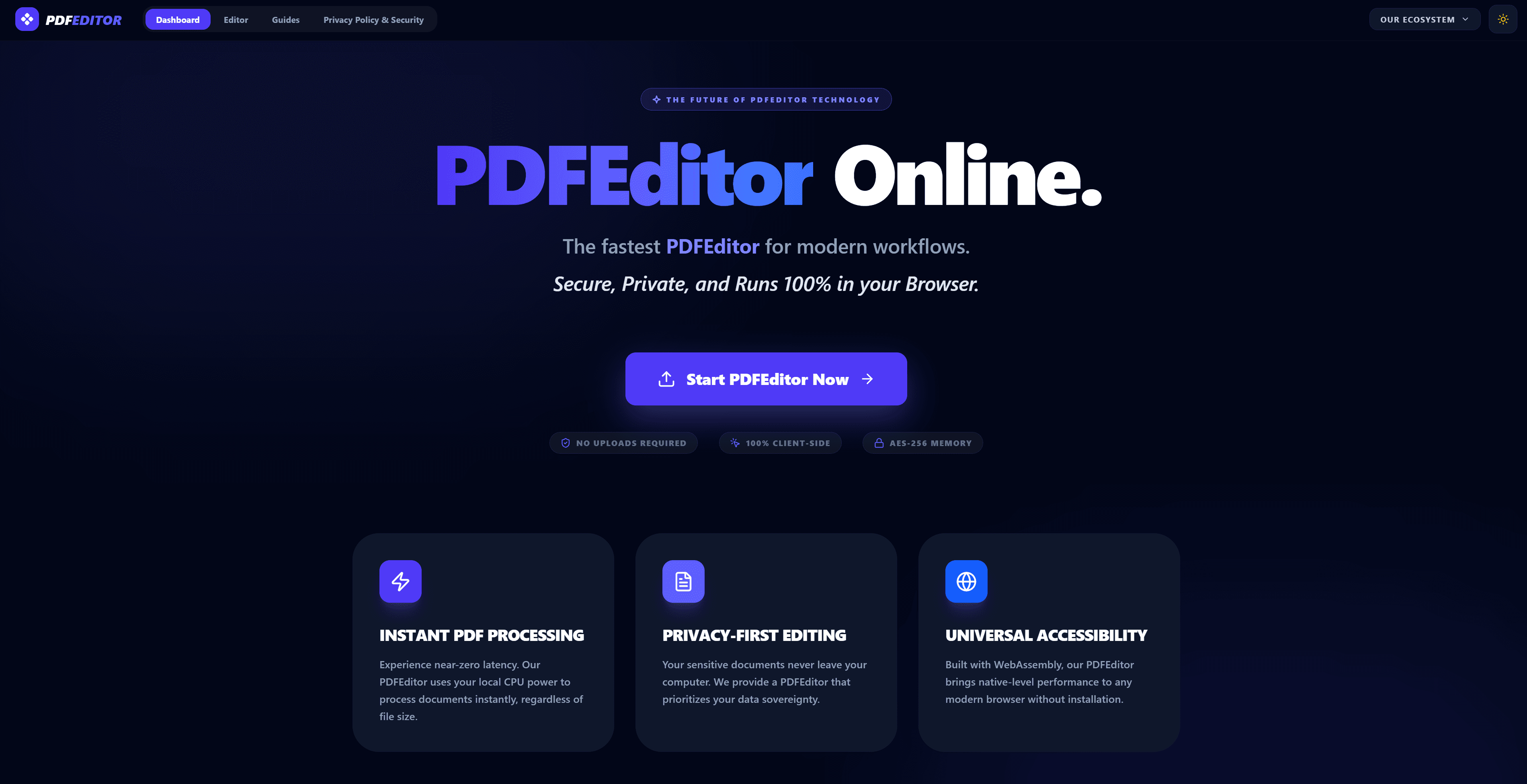 PDF Editor screenshot 2