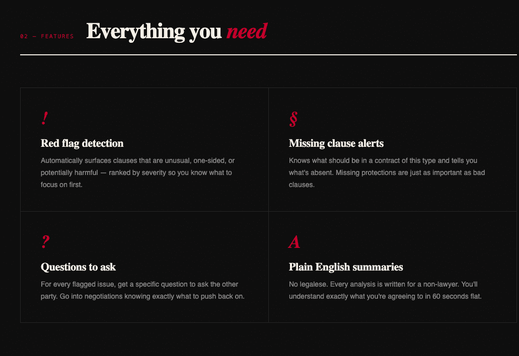ClauseAI screenshot 1