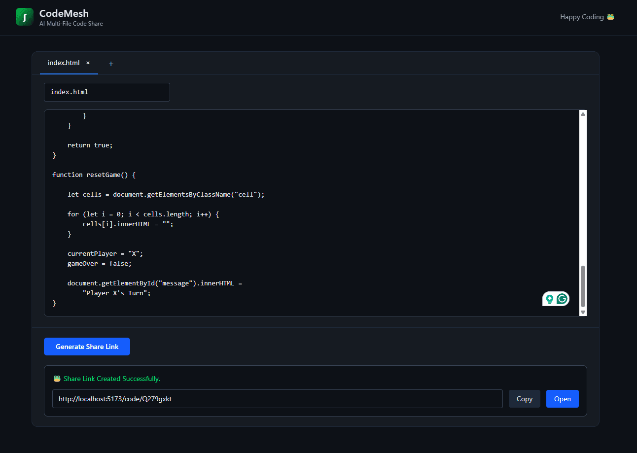 CodeMesh screenshot 3