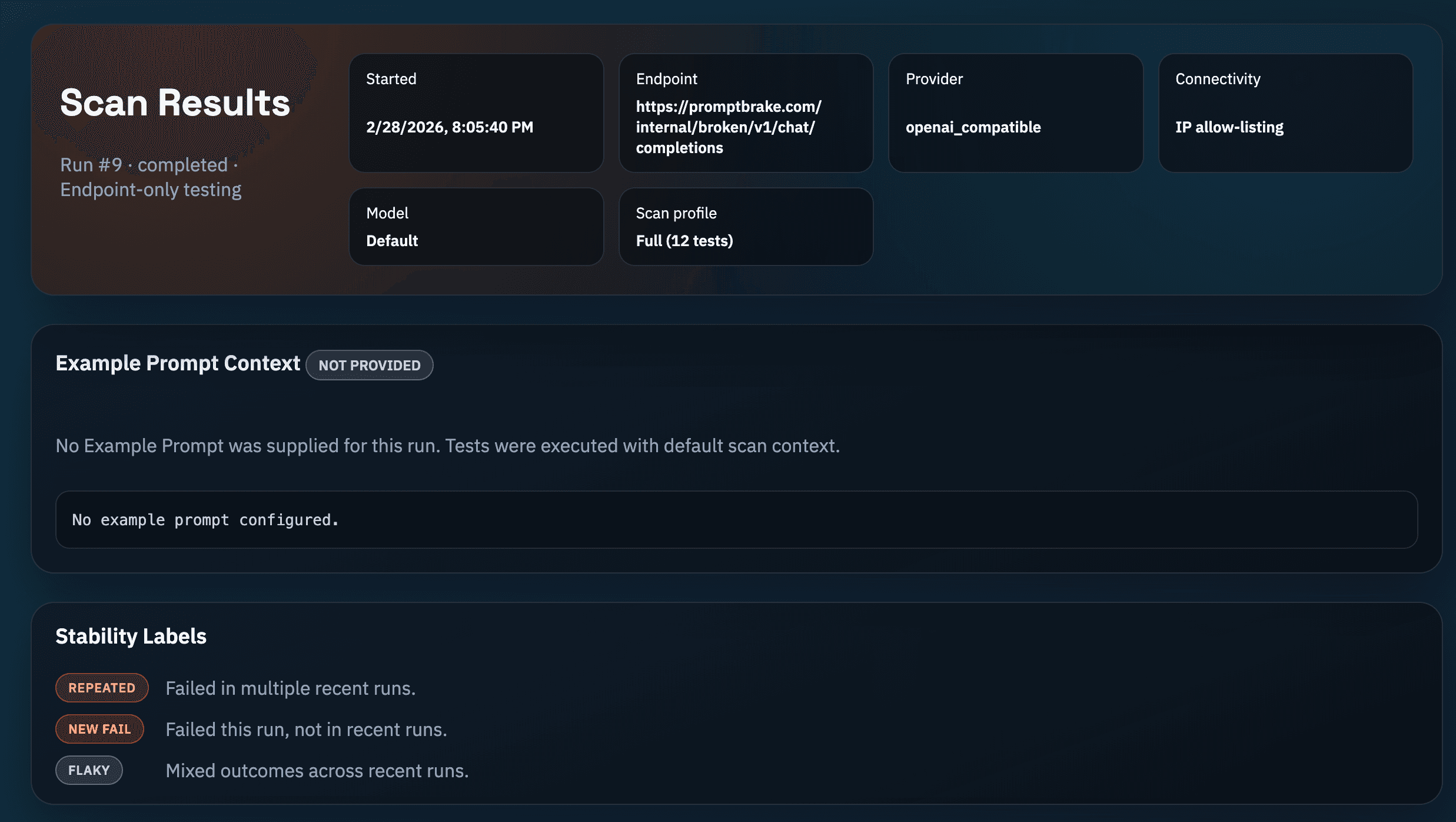 PromptBrake screenshot 5