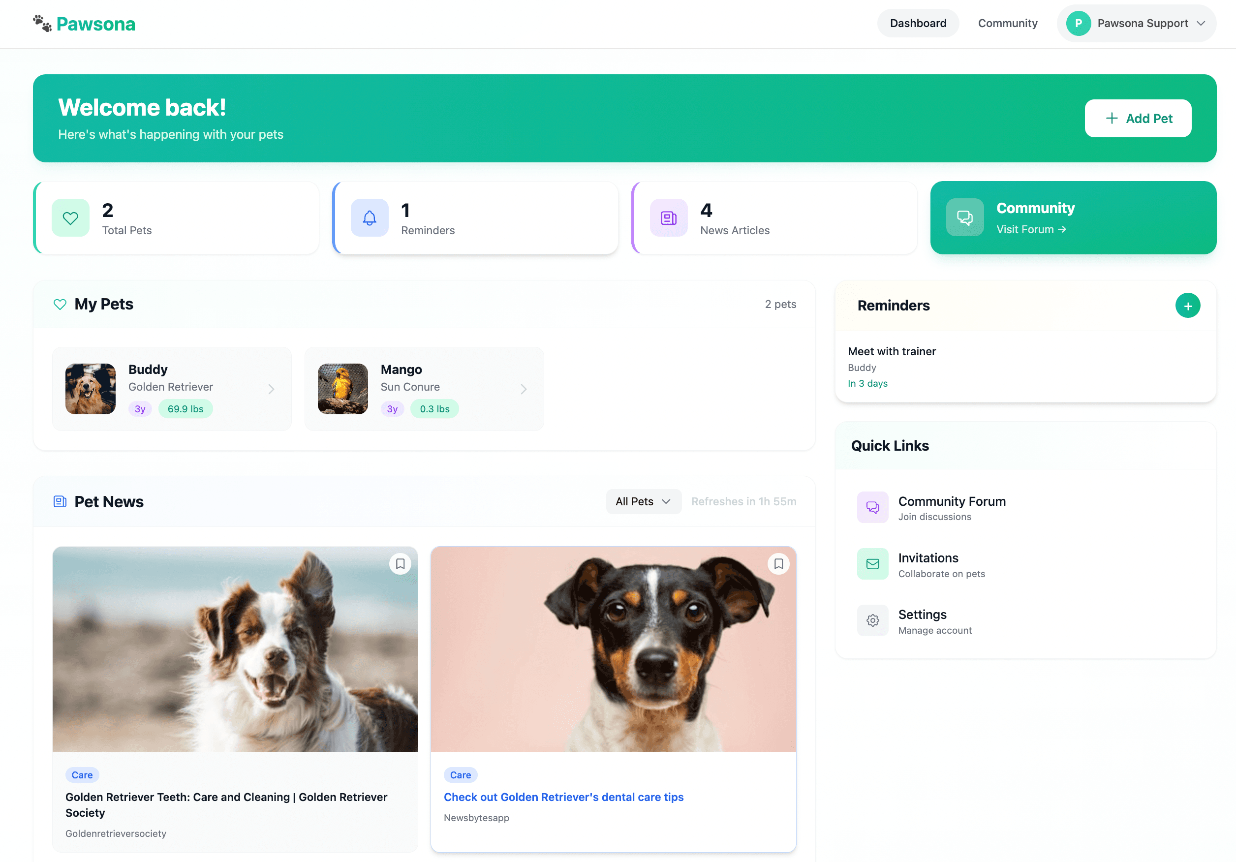 Pawsona screenshot 1