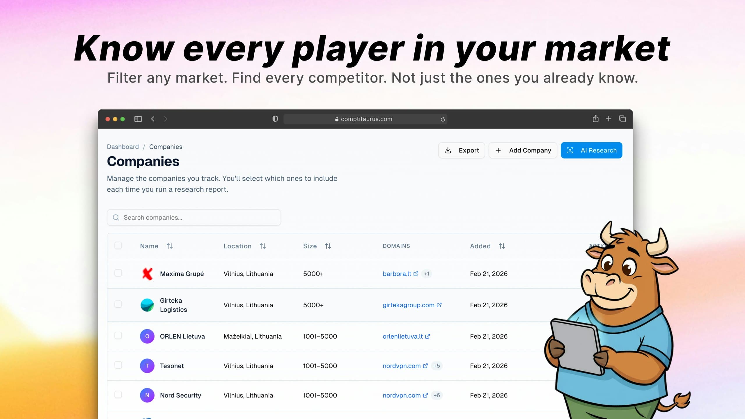 CompetiTaurus screenshot 1