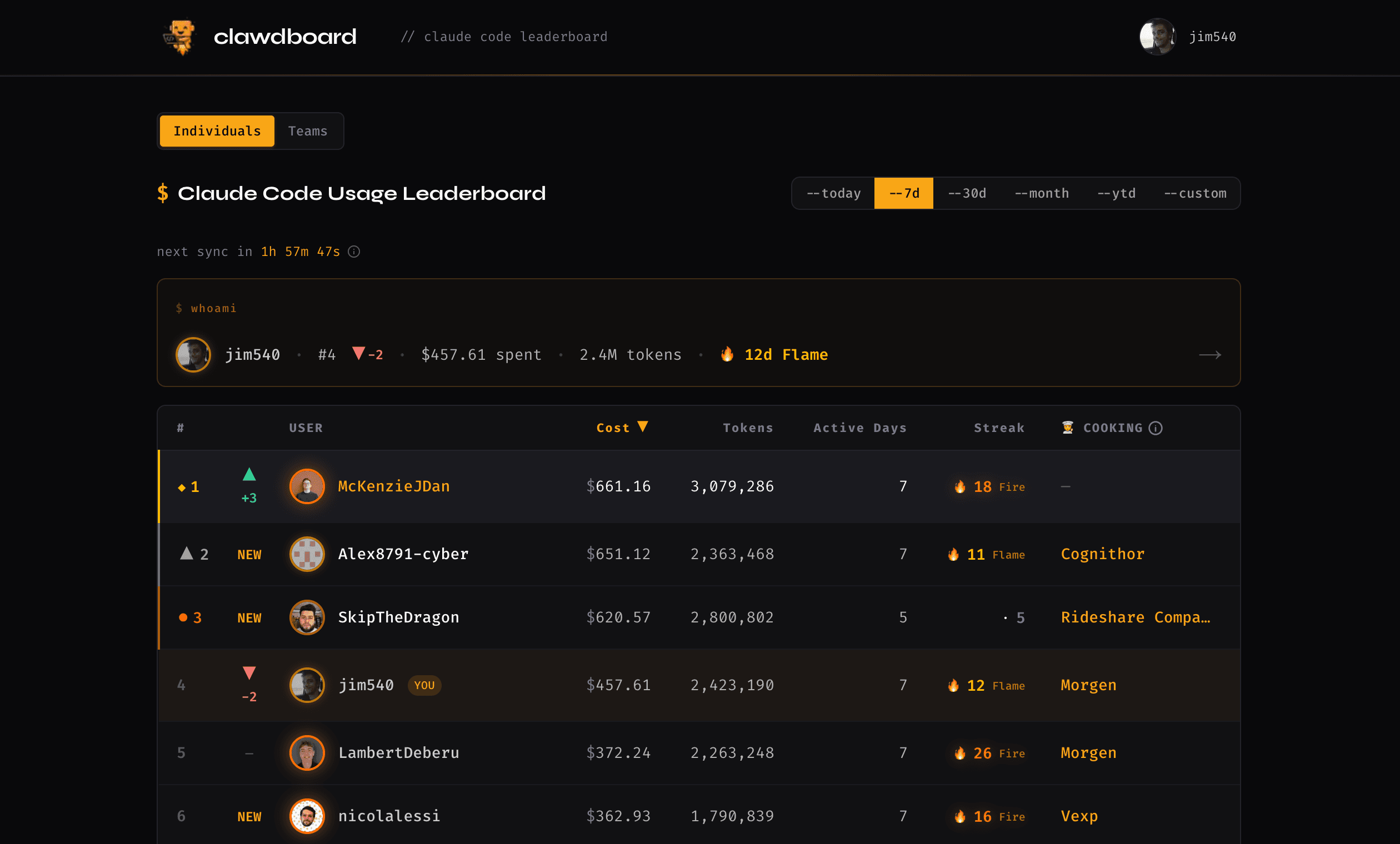 clawdboard screenshot 2