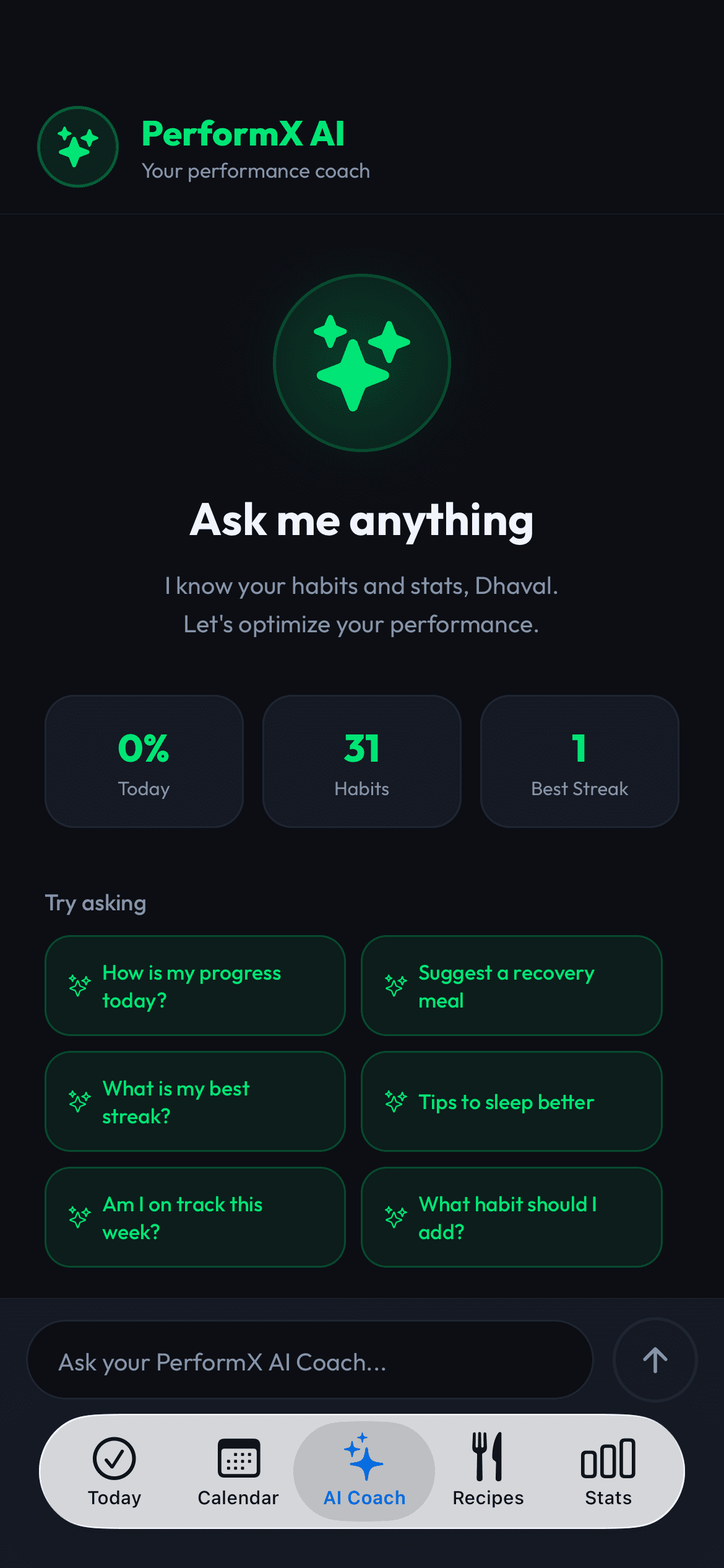 PerformX screenshot 5
